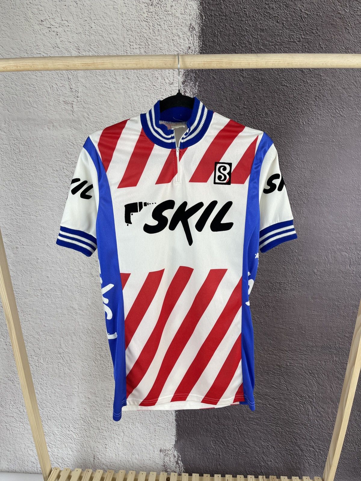 Other Skil Reydel 80s cycling jersey vintage King Kelly size M-L Size US L / EU 52-54 / 3 - 1 Thumbnail
