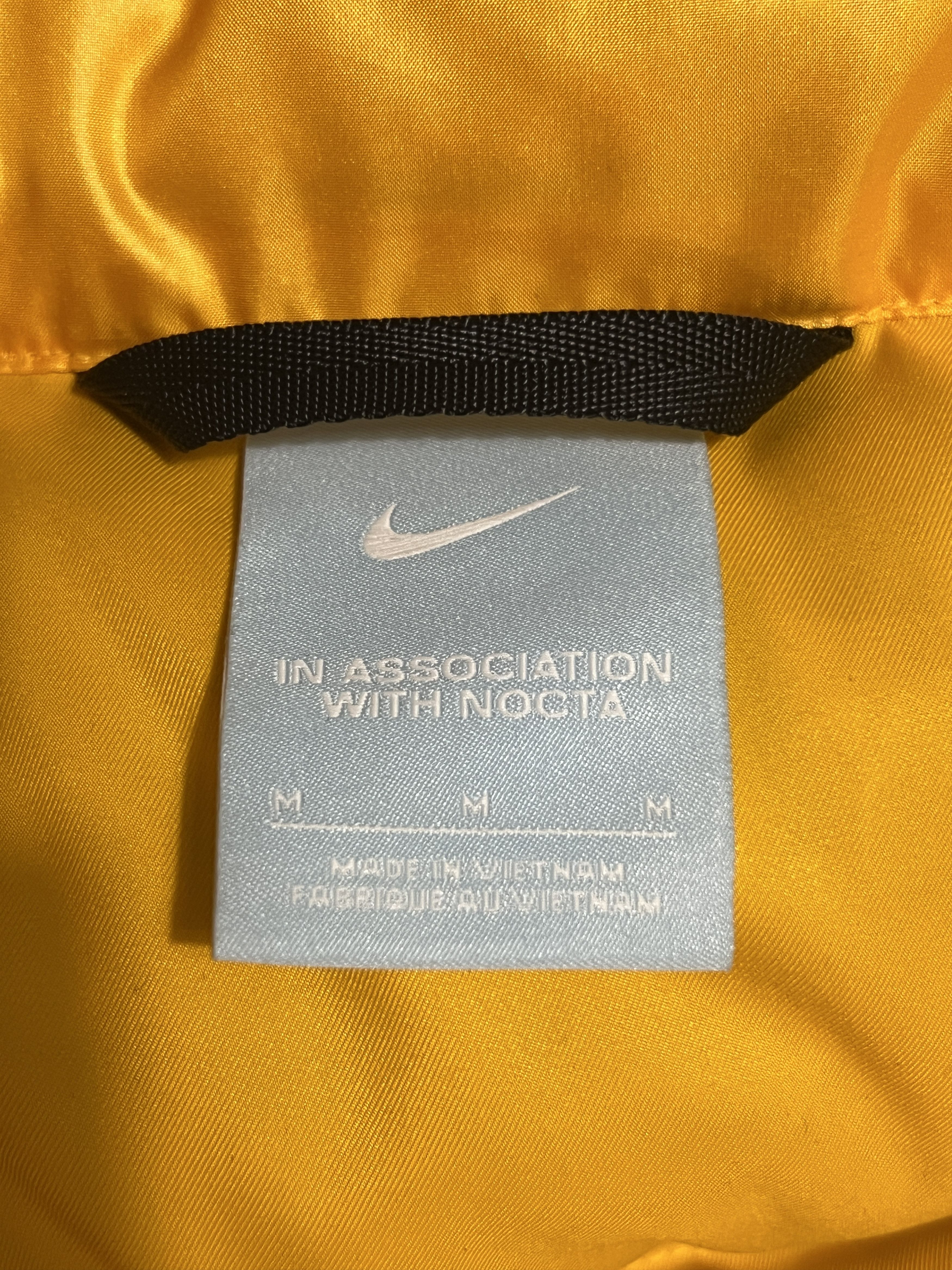 Drake Nike x NOCTA Yellow Sunset Puffer Jacket Size US M / EU 48-50 / 2 - 6 Thumbnail