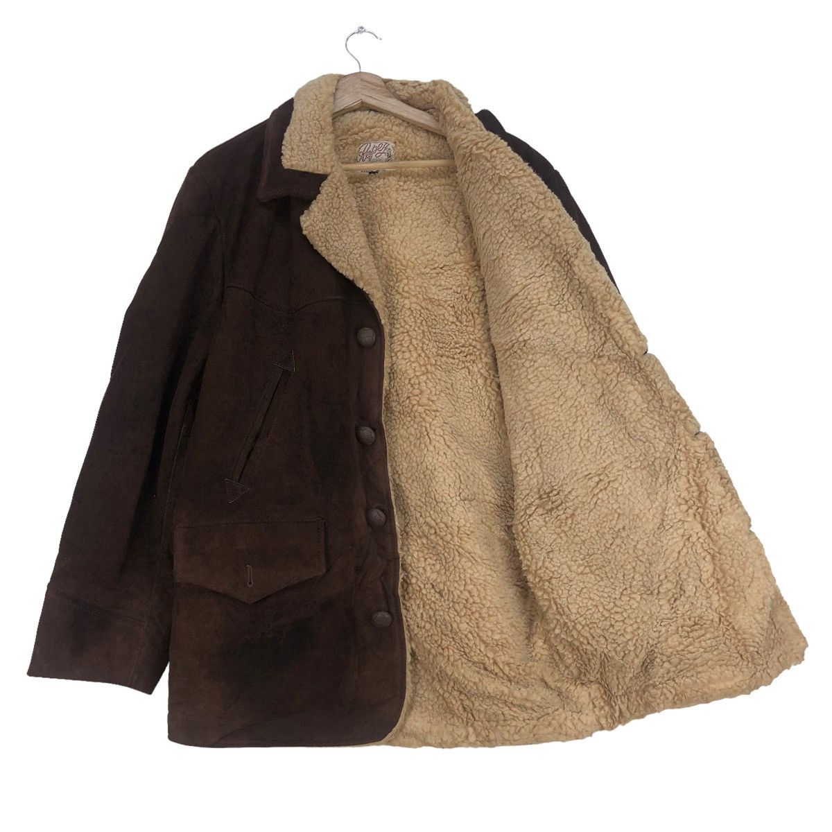 Leather Vintage Ranchwear Suede Leather Shearling Jacket Size US M / EU 48-50 / 2 - 4 Thumbnail