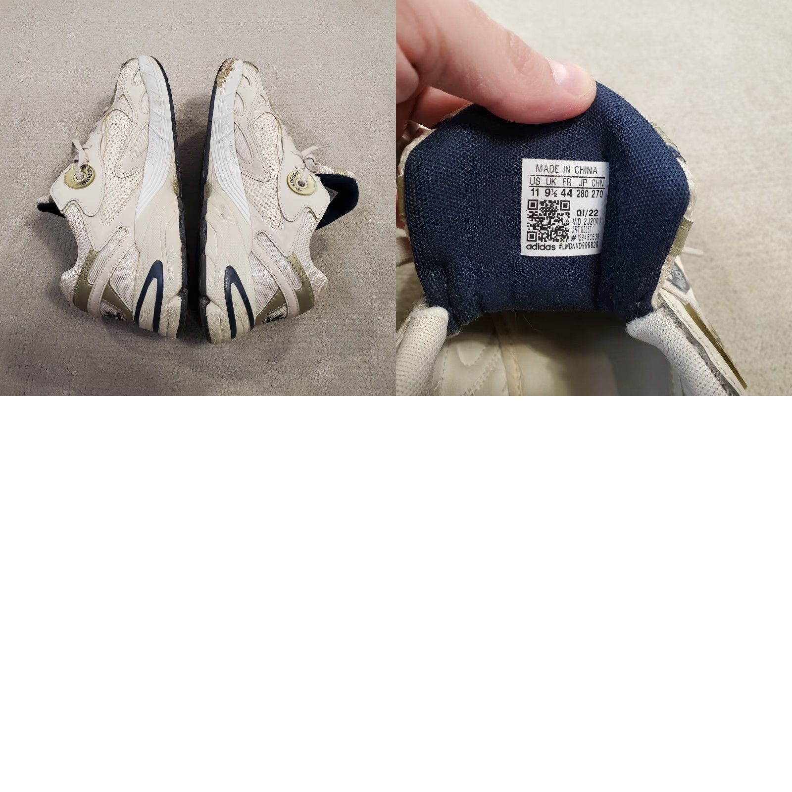 Adidas Adidas Shoes Womens 11 Astir Orbit Green Wonder White Sneakers Low Top GZ3571 Size L / US 10 / IT 46 - 8 Thumbnail