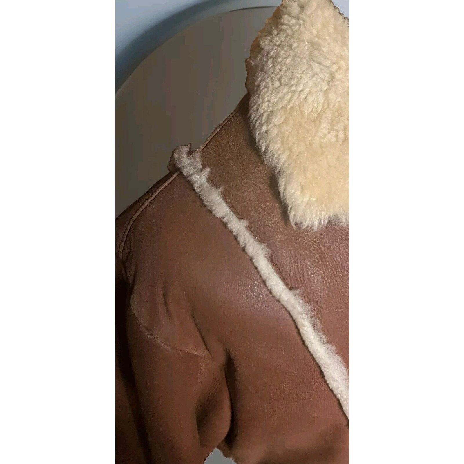 Excelled Excelled Leather Jacket Size XL Sheepskin Brown Shearling Size US XL / EU 56 / 4 - 12 Thumbnail