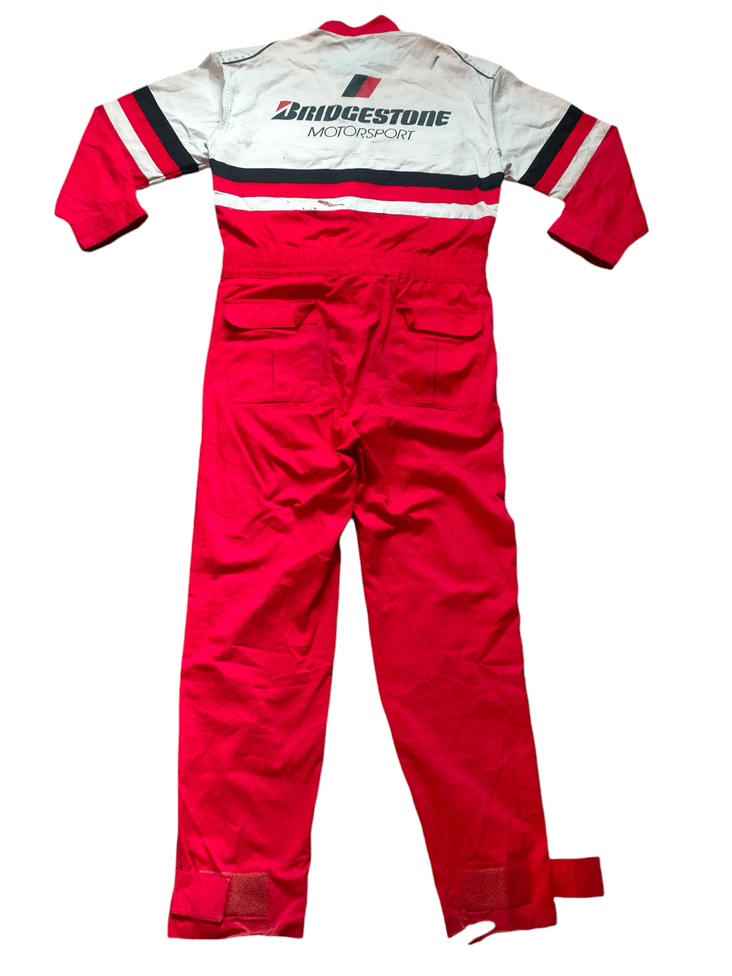 Japanese Brand Bridgestone Motorsport Coverall Jumpsuit Vintage Size US 34 / EU 50 - 2 Thumbnail