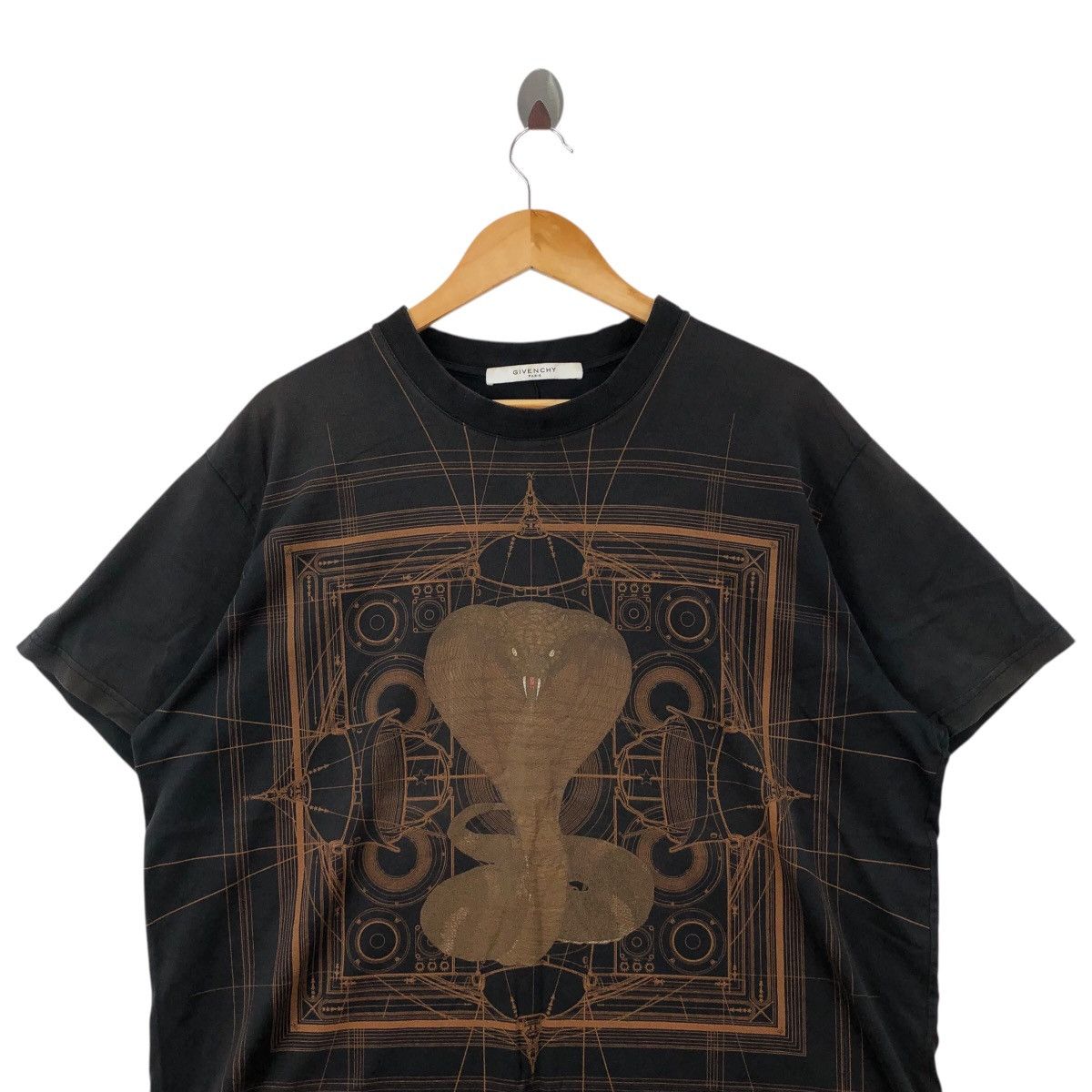 Givenchy GIVENCHY Paris AOP Snake Logo T Shirt Size US S / EU 44-46 / 1 - 2 Thumbnail