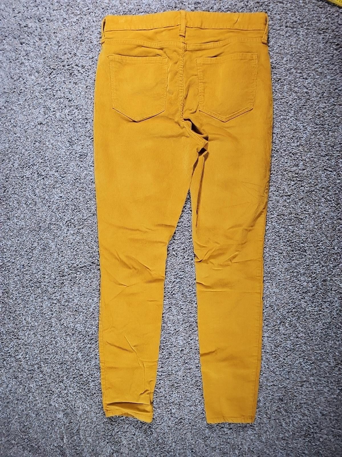 Old Navy Old Navy 10 ROCKSTAR Super Skinny HighRise Courduroy Pants Size 32" / US 10 / IT 46 - 7 Thumbnail