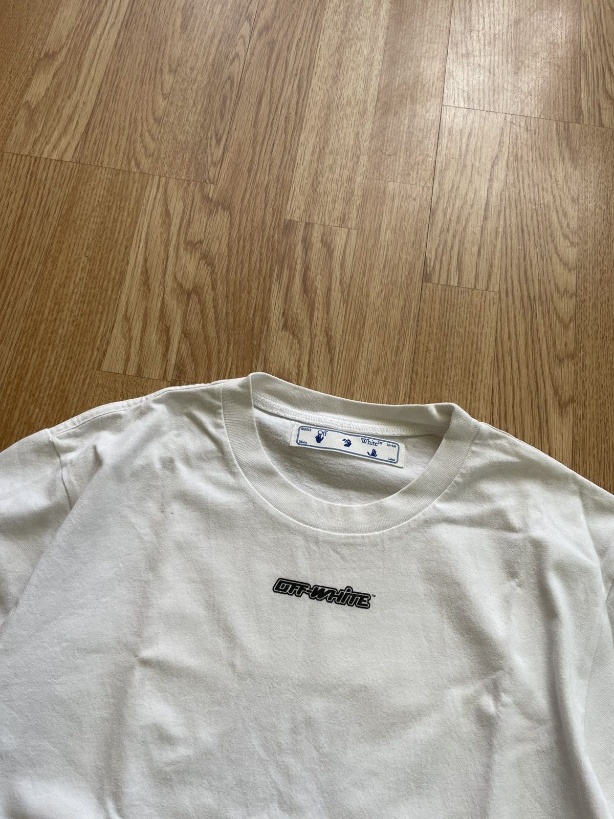 Off-White × Virgil Abloh Off-White White T-Shirt Size US M / EU 48-50 / 2 - 4 Thumbnail