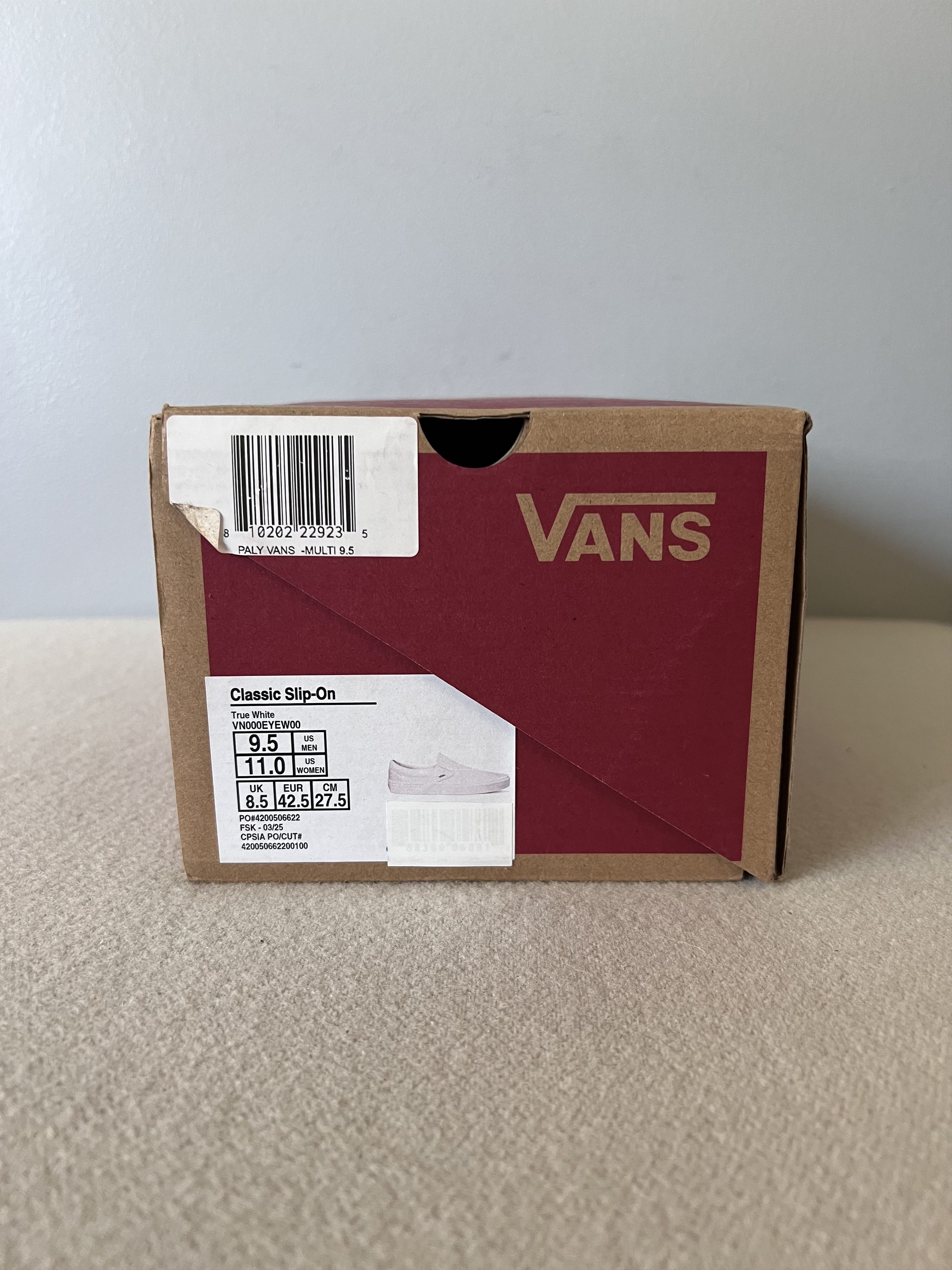 Paly Hollywood Paly Hollywood Vans Classic Slip On in White Size US 9.5 / EU 42-43 - 10 Thumbnail