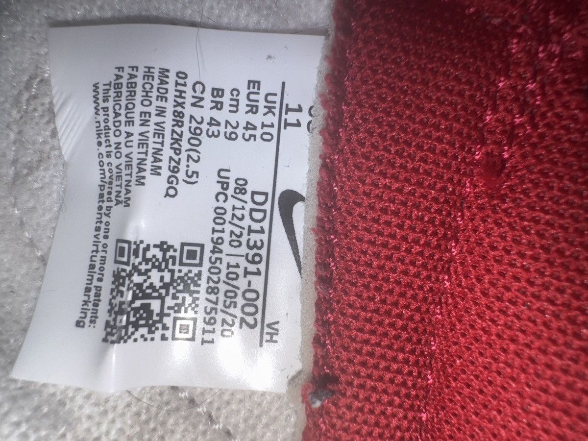 Nike Nike Dunk Low “UNLV” Size US 11 / EU 44 - 5 Thumbnail