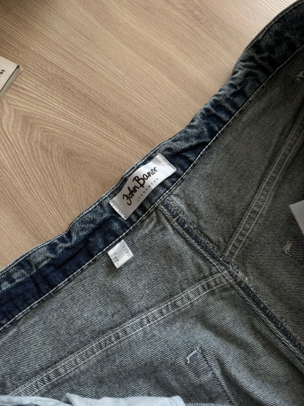 If Six Was Nine Vintage John Baner Baggy Jeans Style JNCO Size US 36 / EU 52 - 7 Thumbnail
