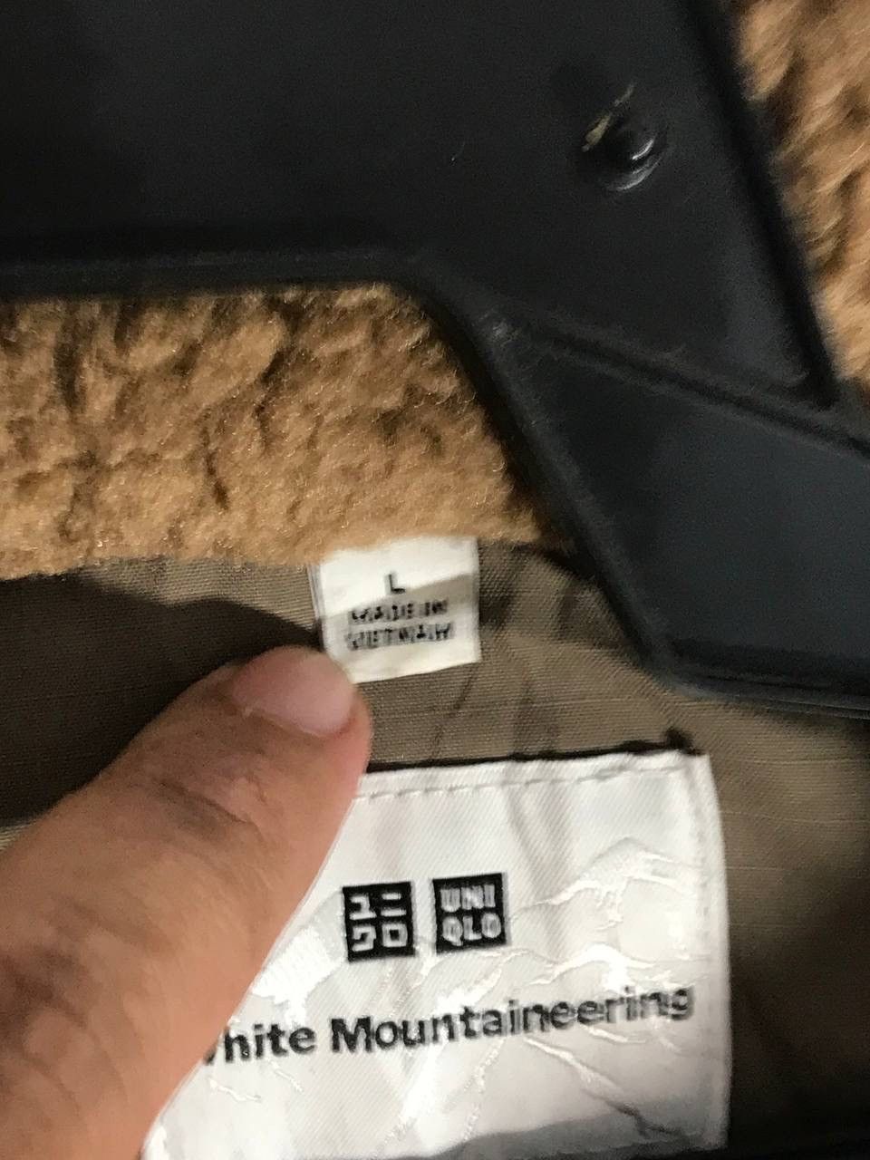 Japanese Brand × Uniqlo Uniqlo white mountaineering fleece sherpa Size US L / EU 52-54 / 3 - 9 Thumbnail