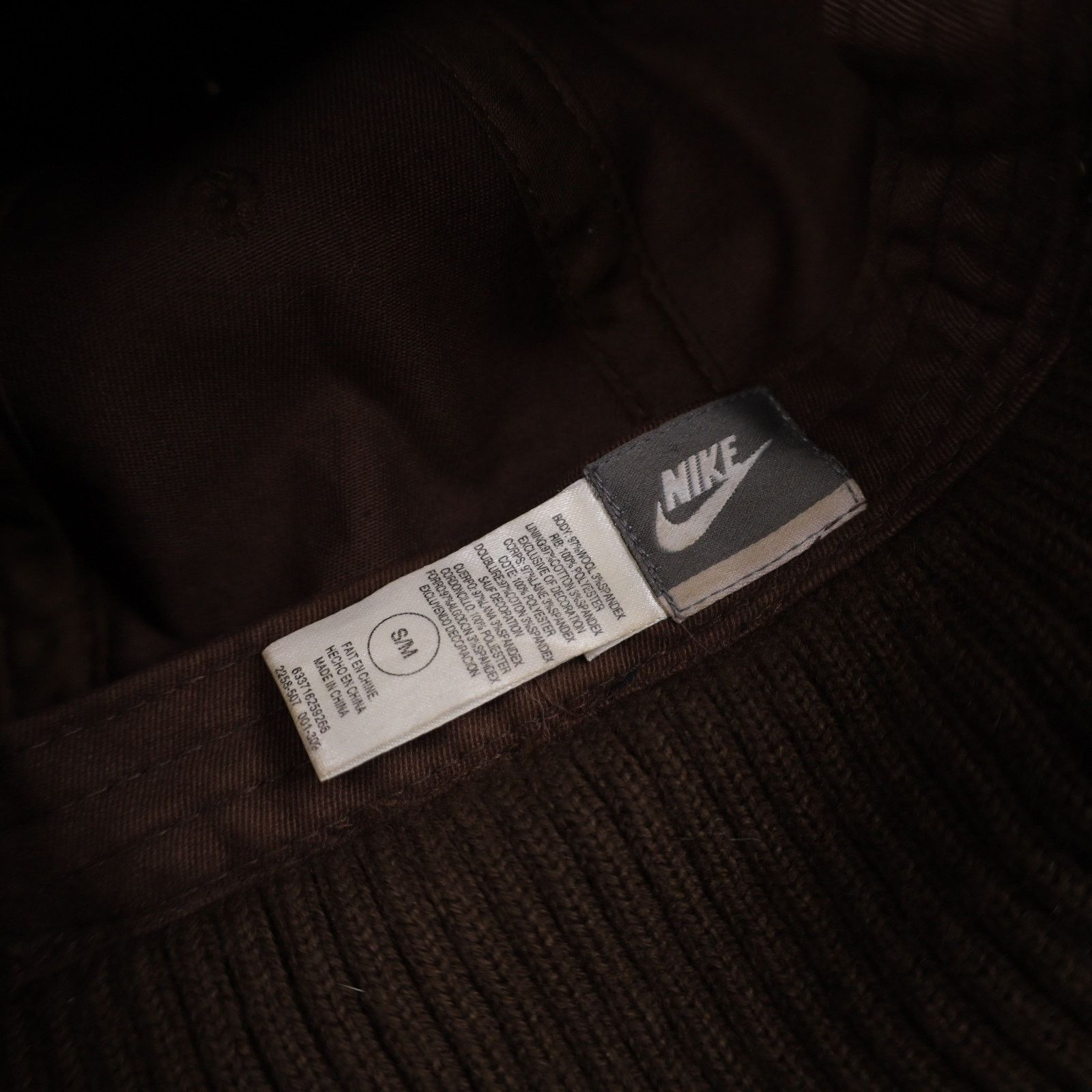Nike × Vintage Vintage Nike Textured Swoosh Snow Hat Size ONE SIZE - 5 Thumbnail