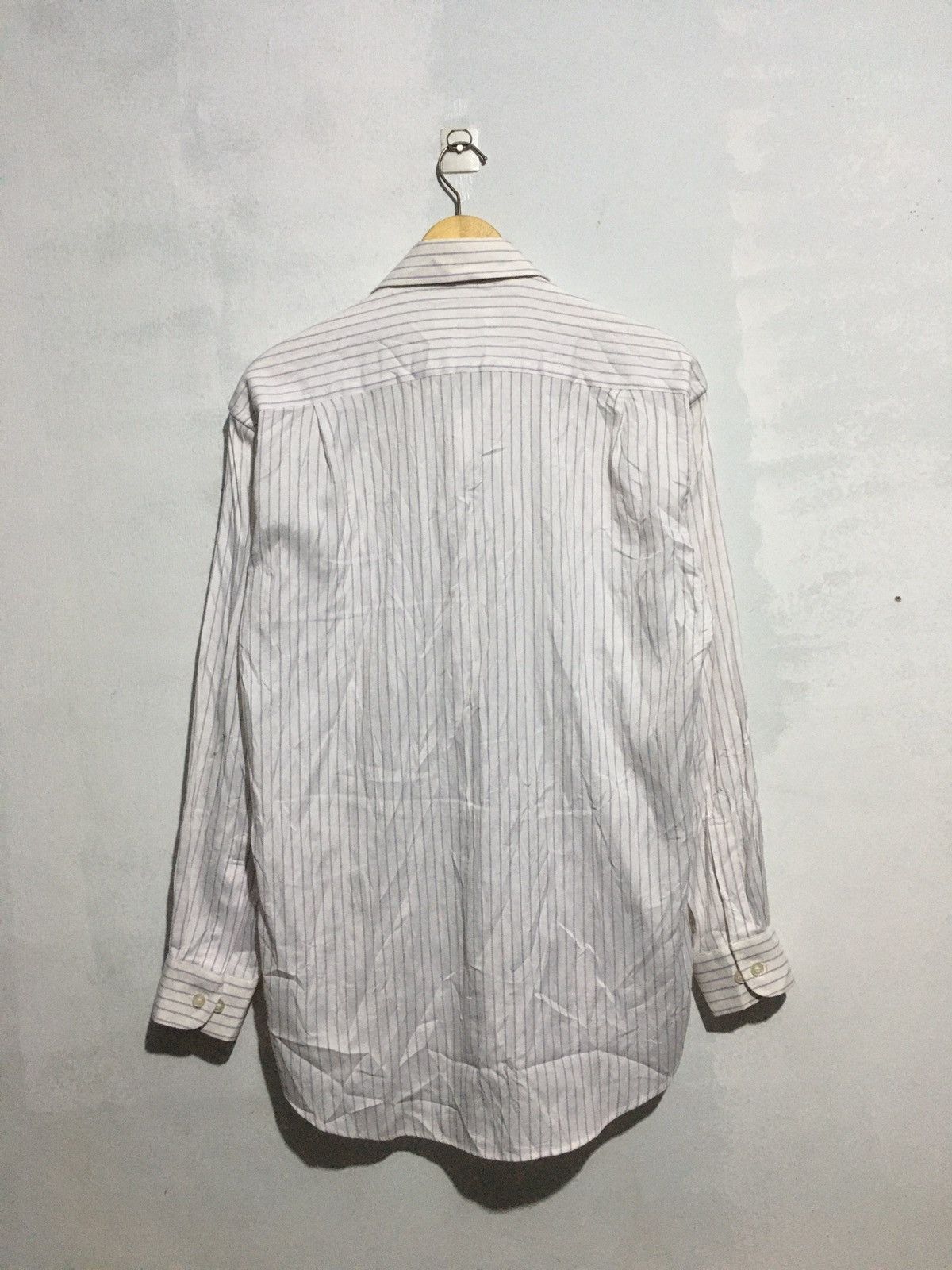 Balenciaga BALENCIAGA STRIPED SHIRT BUTTON UPS Size US M / EU 48-50 / 2 - 5 Thumbnail