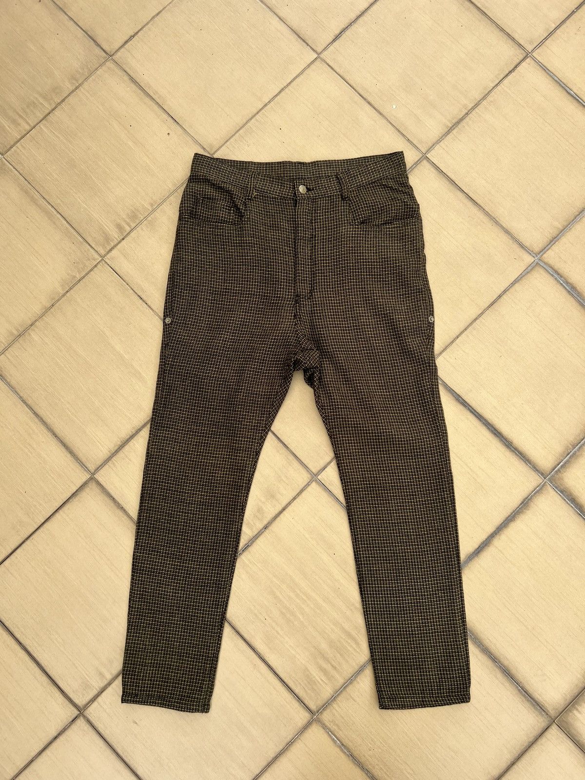 Issey Miyake Mercibeaucoup Issey Miyake Drop Crotch Acrylic Pant Size 3 Size US 32 / EU 48 - 1 Thumbnail