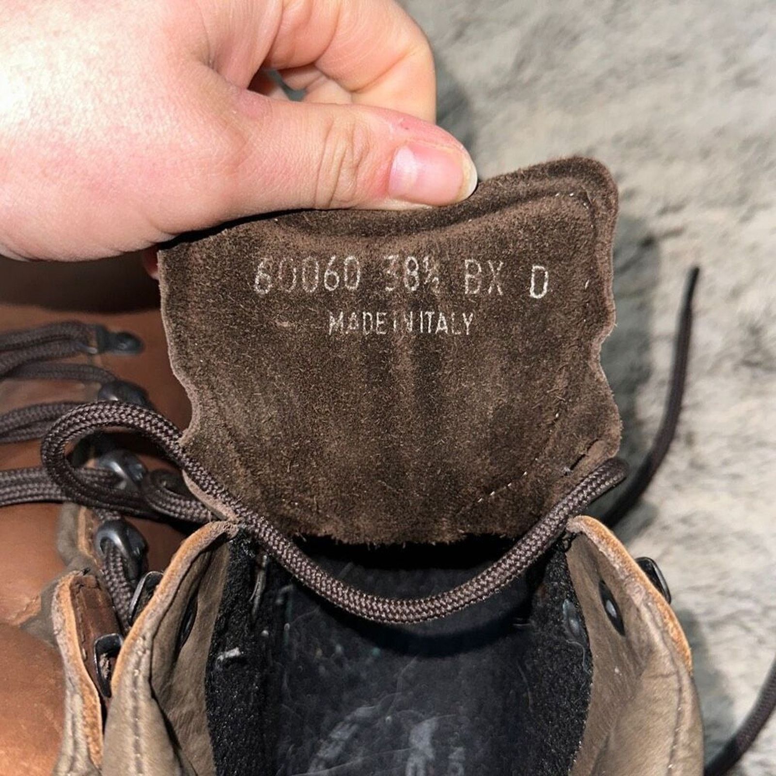 Scapa Sports Scarpa Brown Leather Vibram Sole Hiking Boots | Sz 38.5 Size US 8.5 / IT 38.5 - 7 Thumbnail
