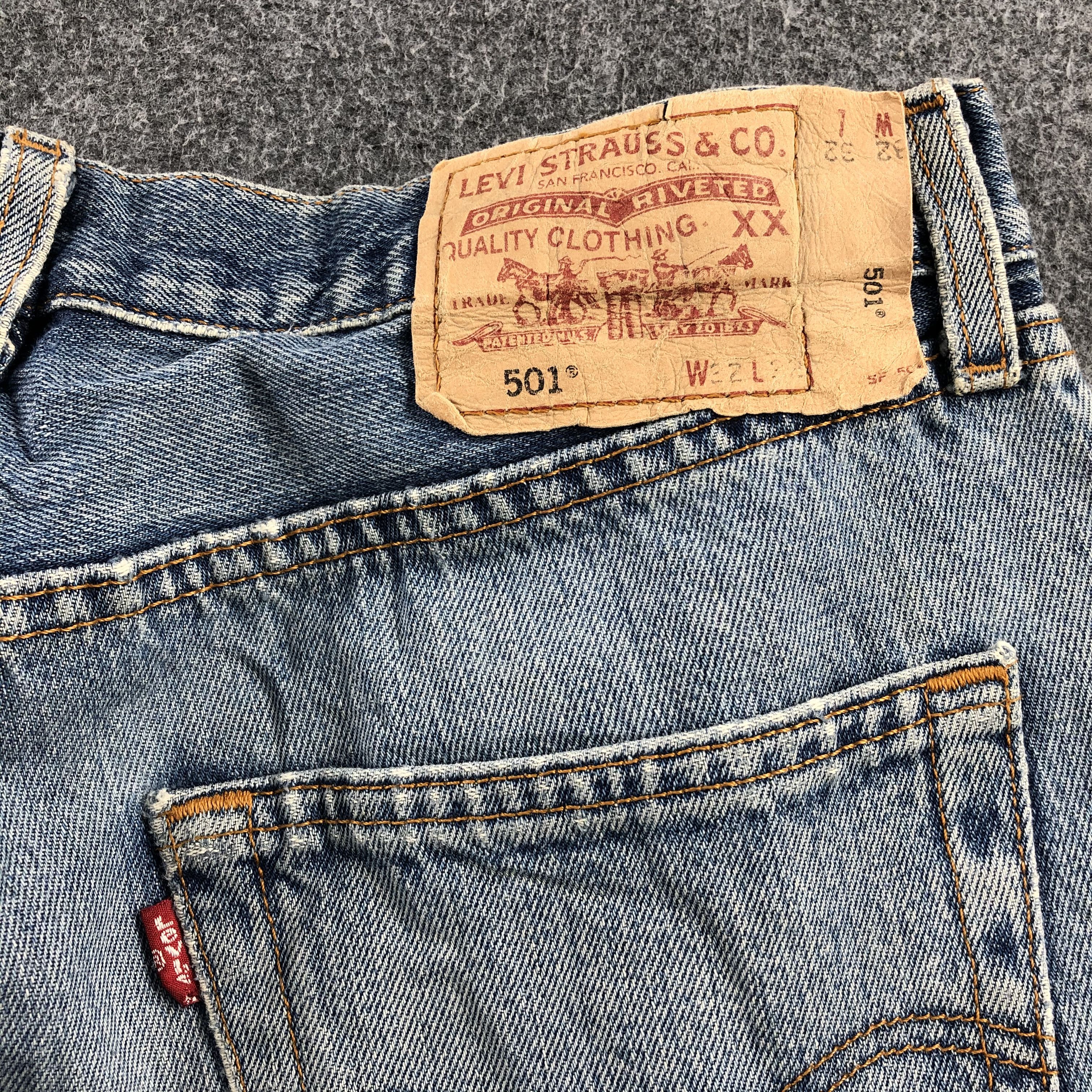 Levi's Vintage Levis 501 Jeans-JM965 Size US 31 - 5 Thumbnail