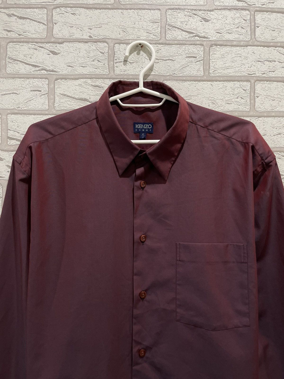 Kenzo × Vintage RARE Gradient Chameleon Kenzo Home Vintage Button Up Shirt Size US XL / EU 56 / 4 - 4 Thumbnail