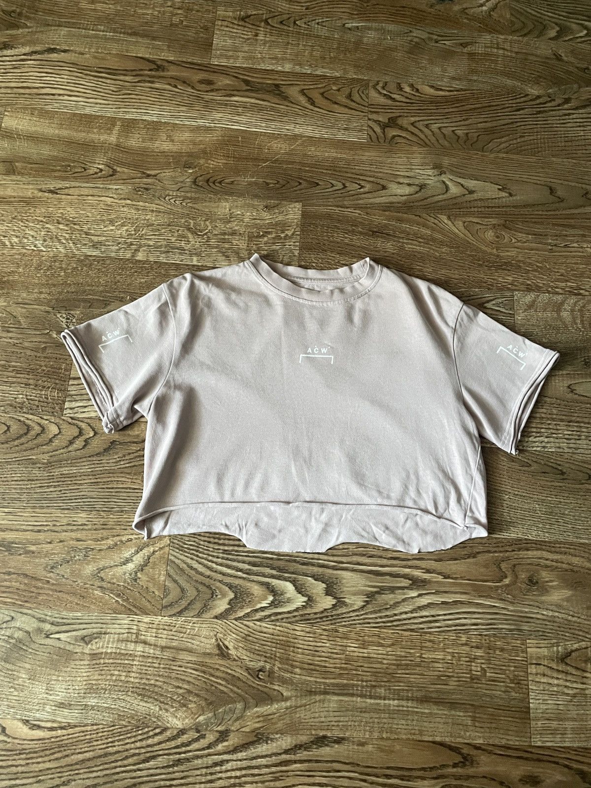 A-COLD-WALL* A Cold Wall Logo T-Shirt cropped top Size M / US 6-8 / IT 42-44 - 1 Thumbnail