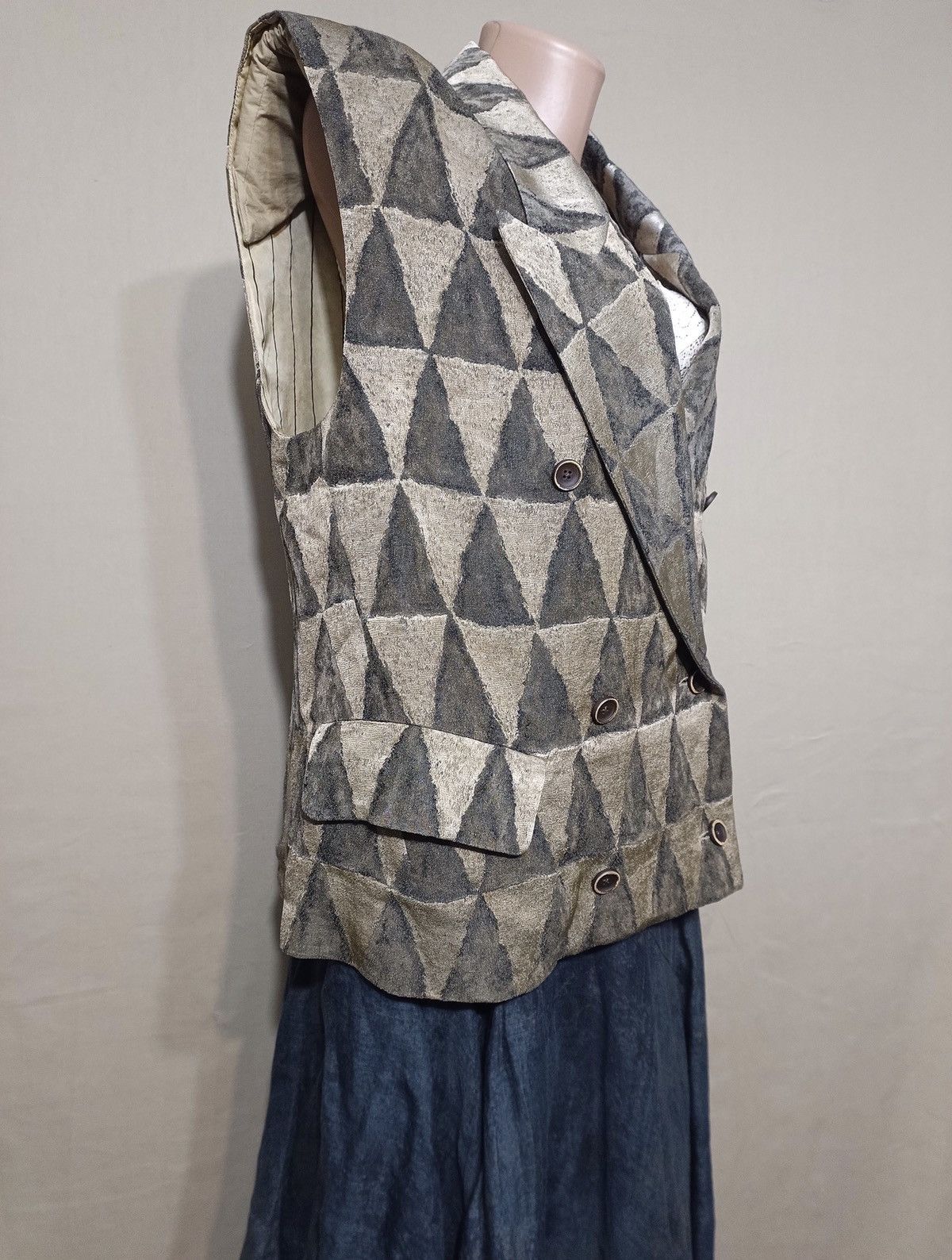 Uma Wang UMA WANG Spring Summer 2023 Kumera Linen Vest Jacket M Size M / US 6-8 / IT 42-44 - 6 Thumbnail