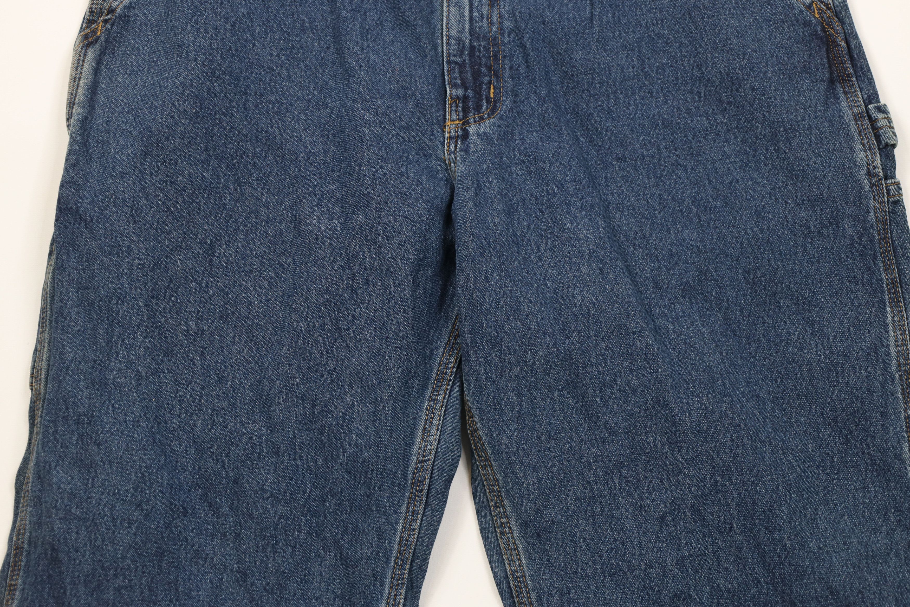 Carhartt Vintage Y2K Carhartt Original Wide Leg Dungaree Denim Jeans Size US 36 / EU 52 - 3 Thumbnail