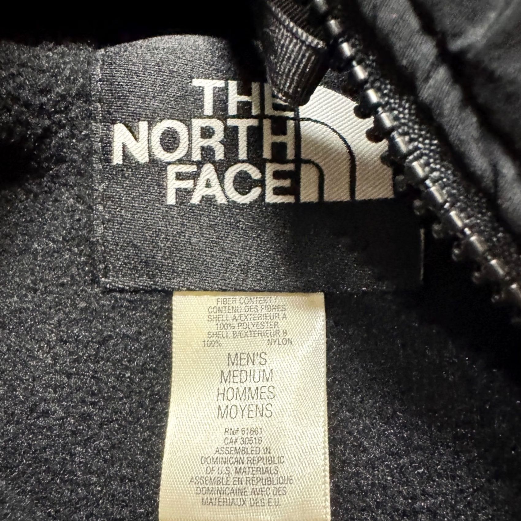 Vintage North Face Vest Men's M Black Fullzip Cotton Blend Outerwear Fleece Size US M / EU 48-50 / 2 - 3 Thumbnail
