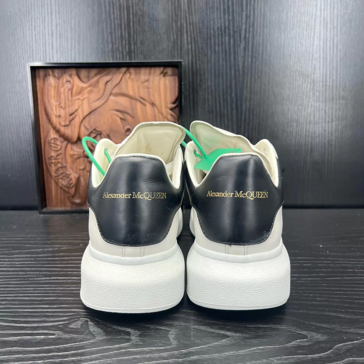 Alexander McQueen McQ Black Tail Smooth Calf Leather 39 Mint Size US 8.5 / IT 38.5 - 6 Thumbnail