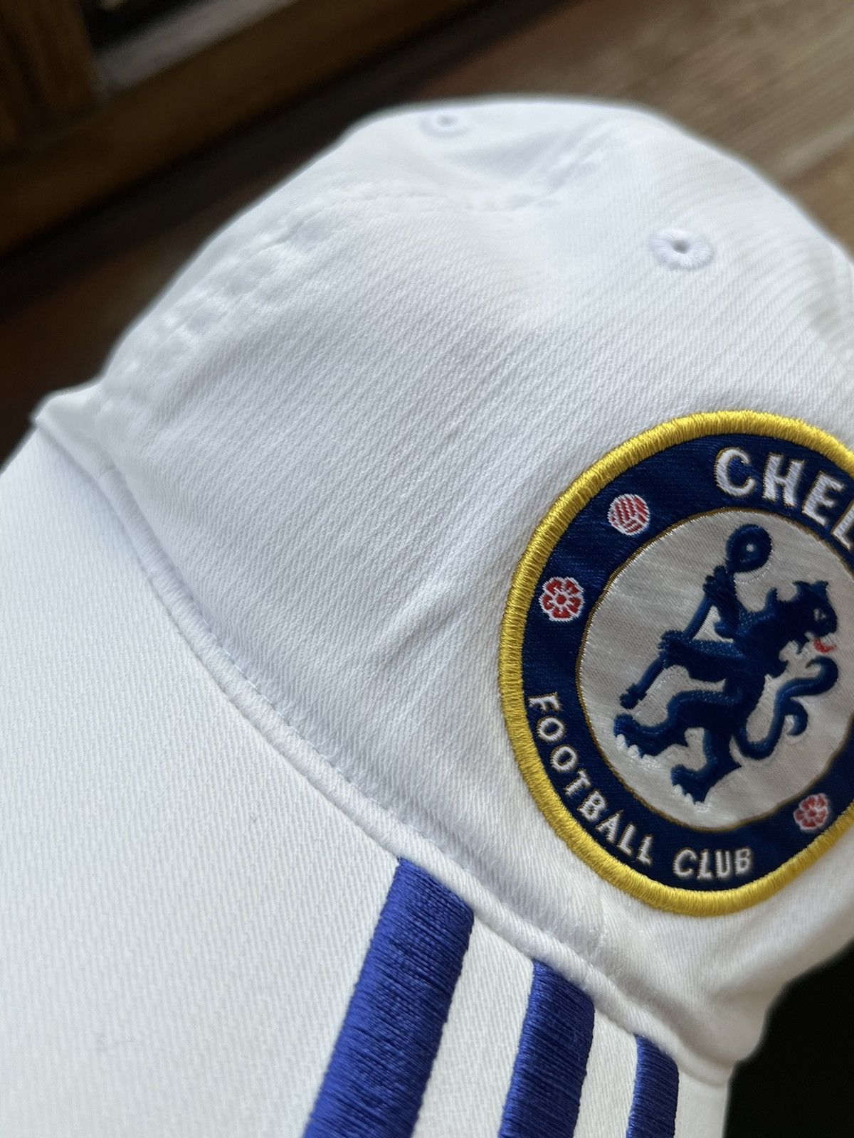 Vintage Vintage Chelsea Adidas Football Cap Size ONE SIZE - 15 Thumbnail