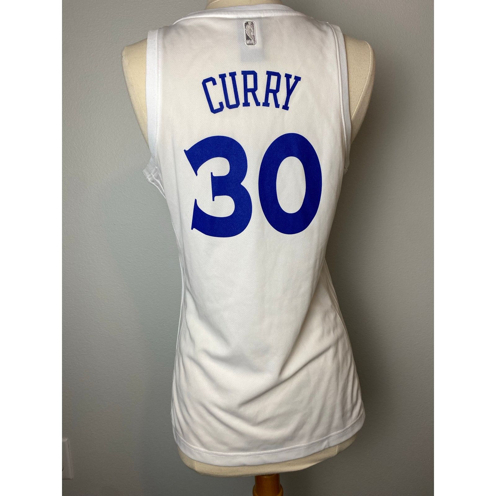Adidas NWT Steph Curry Golden State Warriors 2015 Womens M ersey Size M / US 6-8 / IT 42-44 - 2 Thumbnail