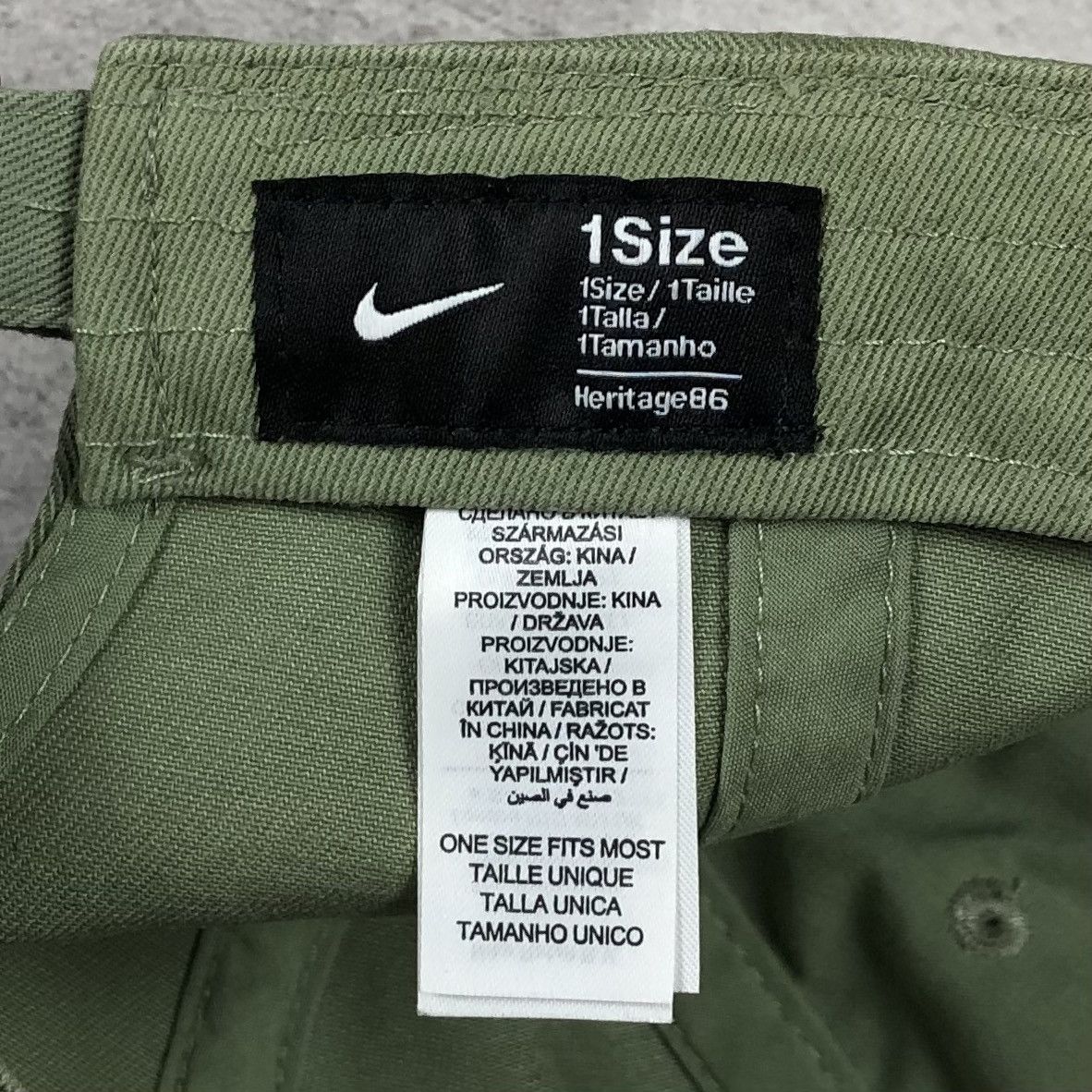 Nike Y2K Nike Cap Size ONE SIZE - 11 Thumbnail