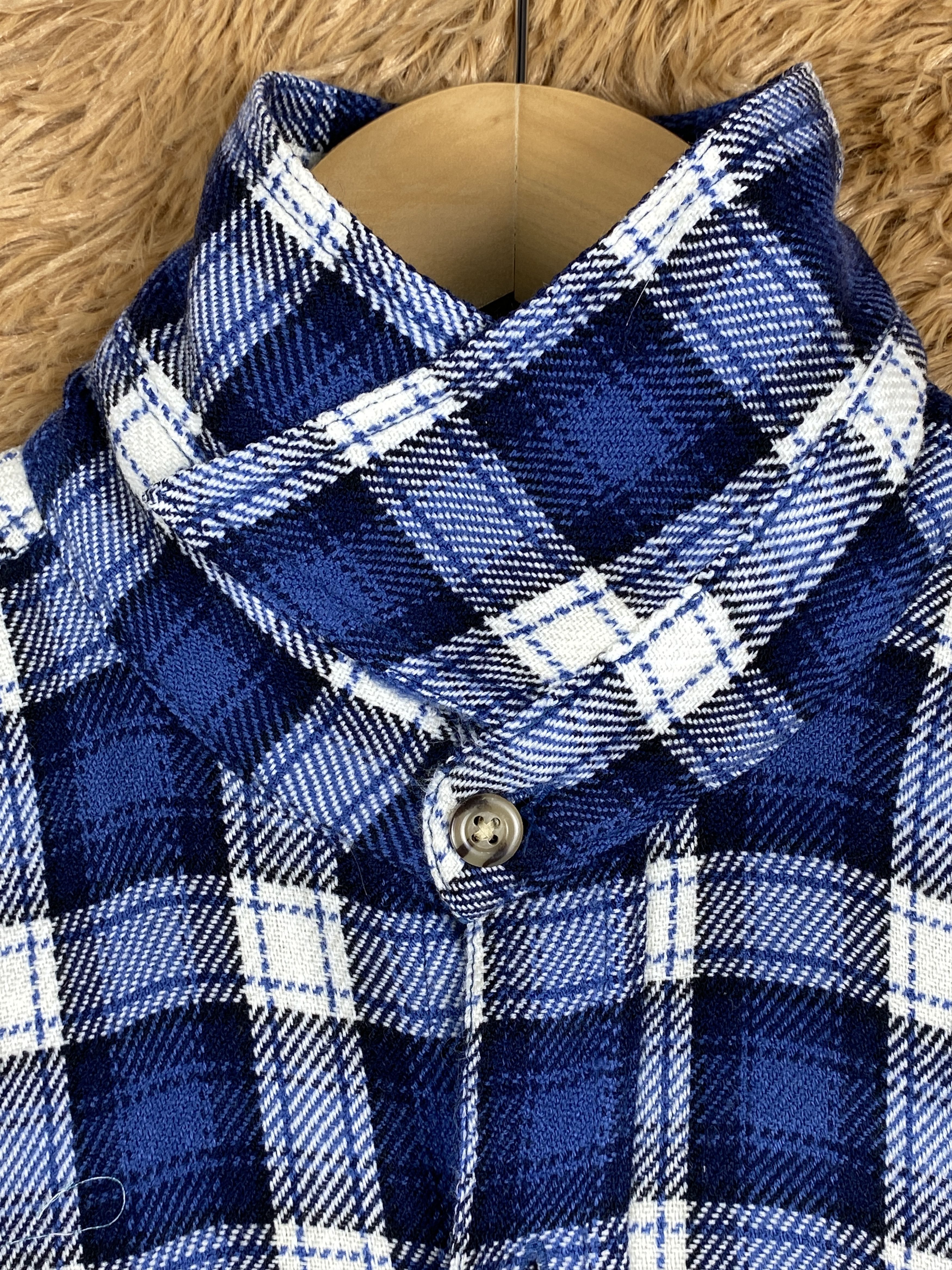 Japanese Brand Vintage Break Off Flannel Long Sleeve T Shirt J1679 Size US M / EU 48-50 / 2 - 3 Thumbnail