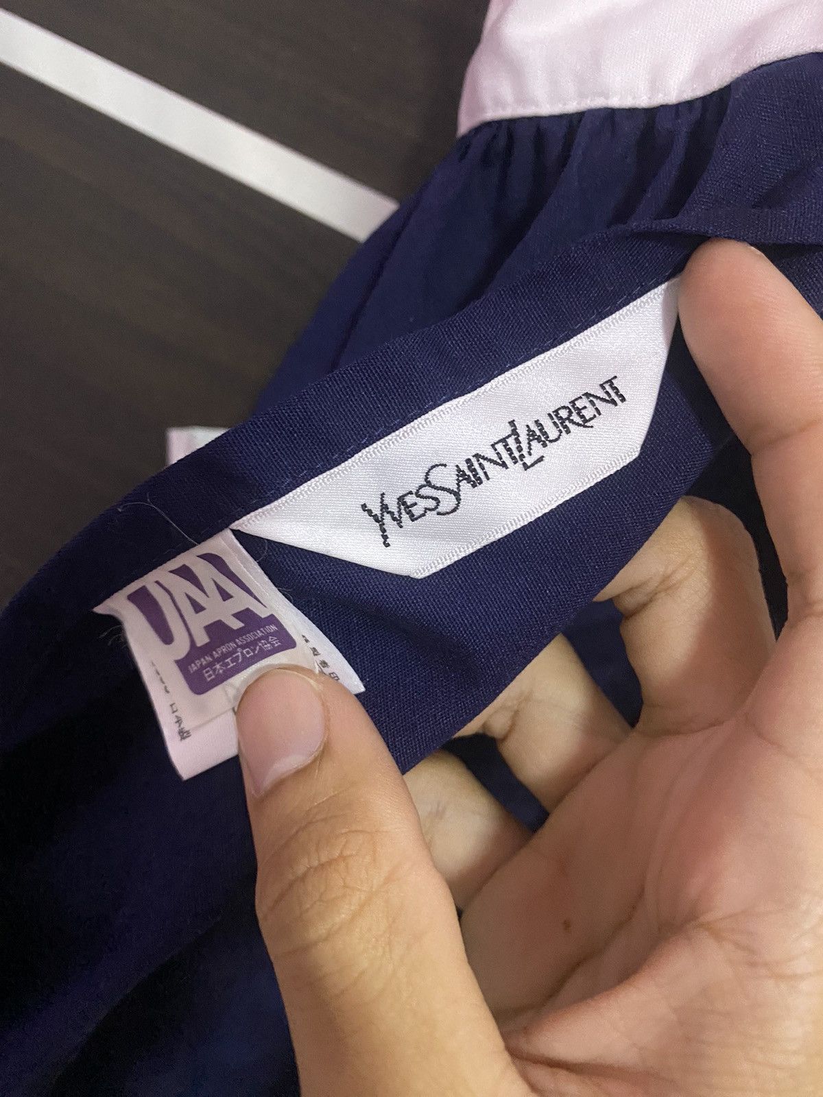 Yves Saint Laurent Yves Saint Laurent Apron patchwork Design Made Japan Size ONE SIZE - 9 Thumbnail