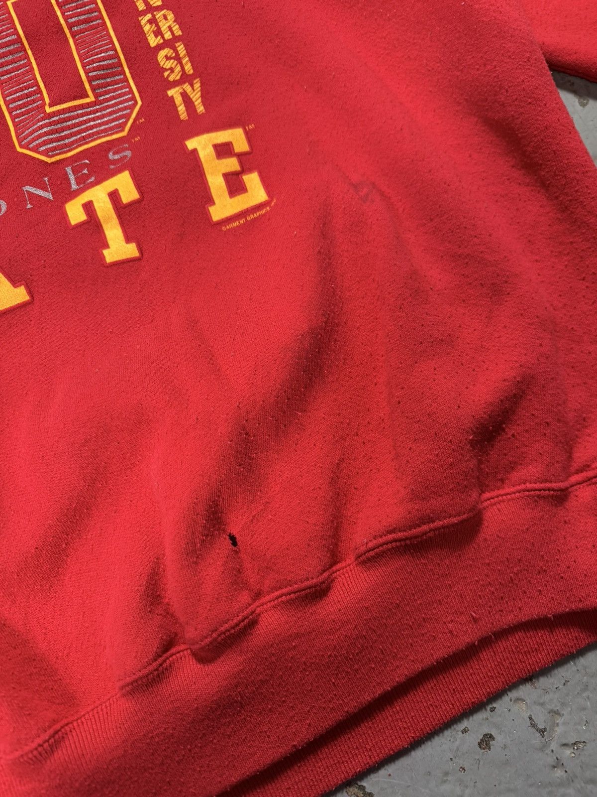 Other Vintage Iowa State Santee Sweats Usa Made College Sweater Size US XL / EU 56 / 4 - 6 Thumbnail