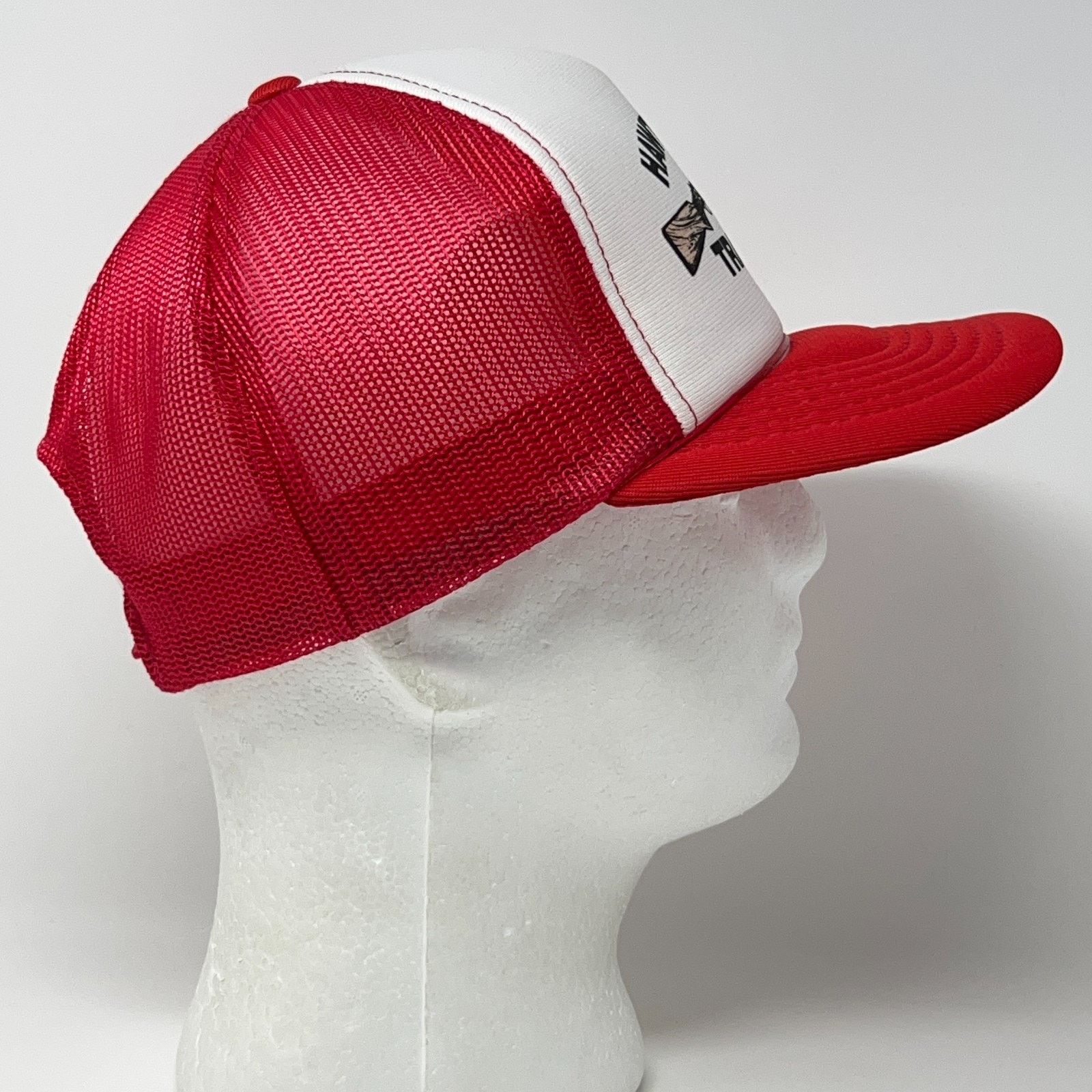Vintage Vintage 80s Hawthorne Trap Club Trucker Hat Baseball Cap Red Size ONE SIZE - 7 Thumbnail