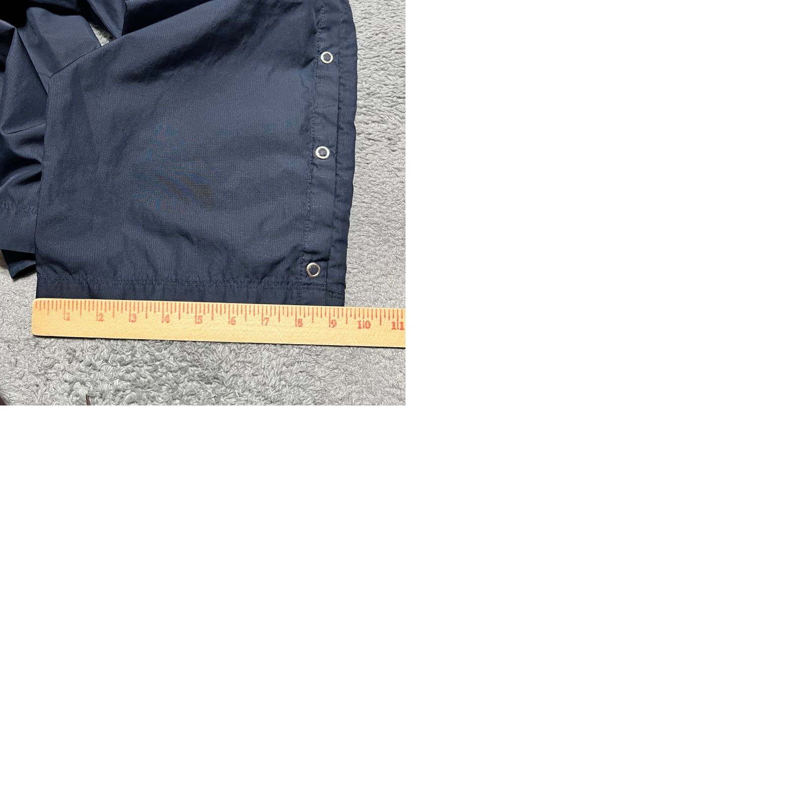 Nike Nike Golf Pants Mens Large Navy Blue Fit Storm Straight Ankle Snap Windbreaker Size US 33 - 9 Thumbnail