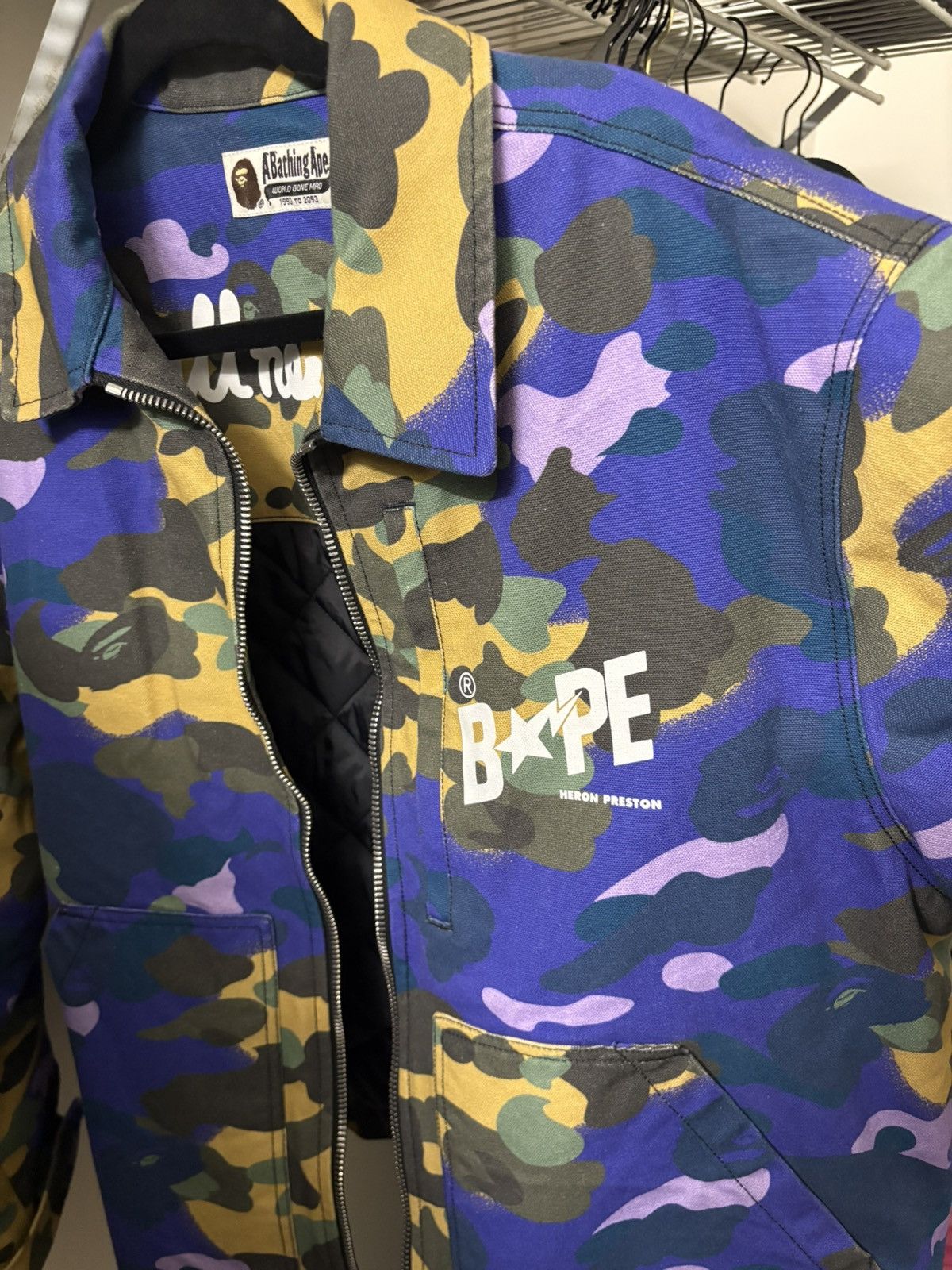 Bape × Heron Preston BAPE Size US S / EU 44-46 / 1 - 1 Thumbnail