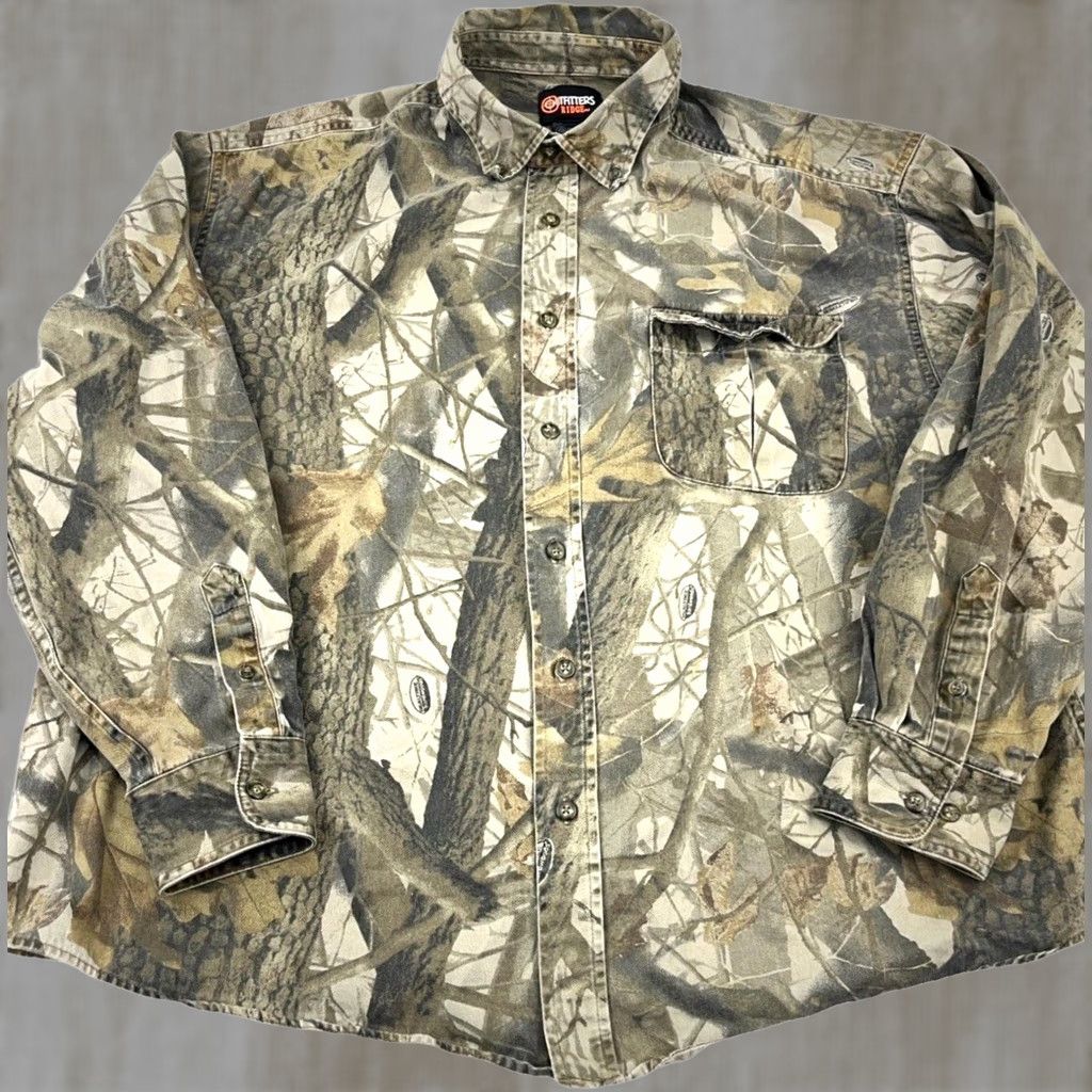 Realtree Realtree Camo Shirt Men 2XL Button-Up Denim Heritage Camouflage Pattern Casual Workwear VTG Y2K Outfiters Ridge Mens Size US XXL / EU 58 / 5 - 1 Thumbnail