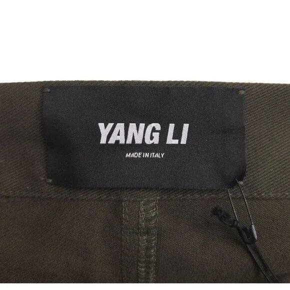 Yang Li Yang Li 5 Pocket Contrast Trousers Size 46 US 30 S Mens Bla Size US 30 / EU 46 - 9 Thumbnail