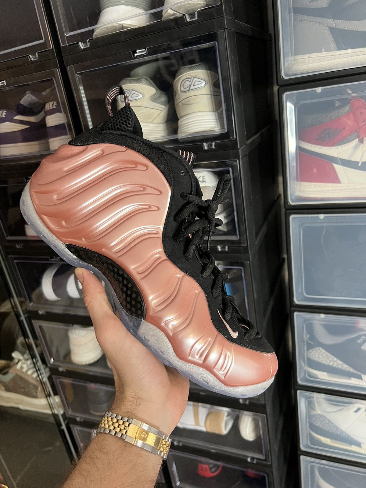 Nike Nike Foamposite Bubblegum - size 13 new Size US 13 / EU 46 - 1 Thumbnail