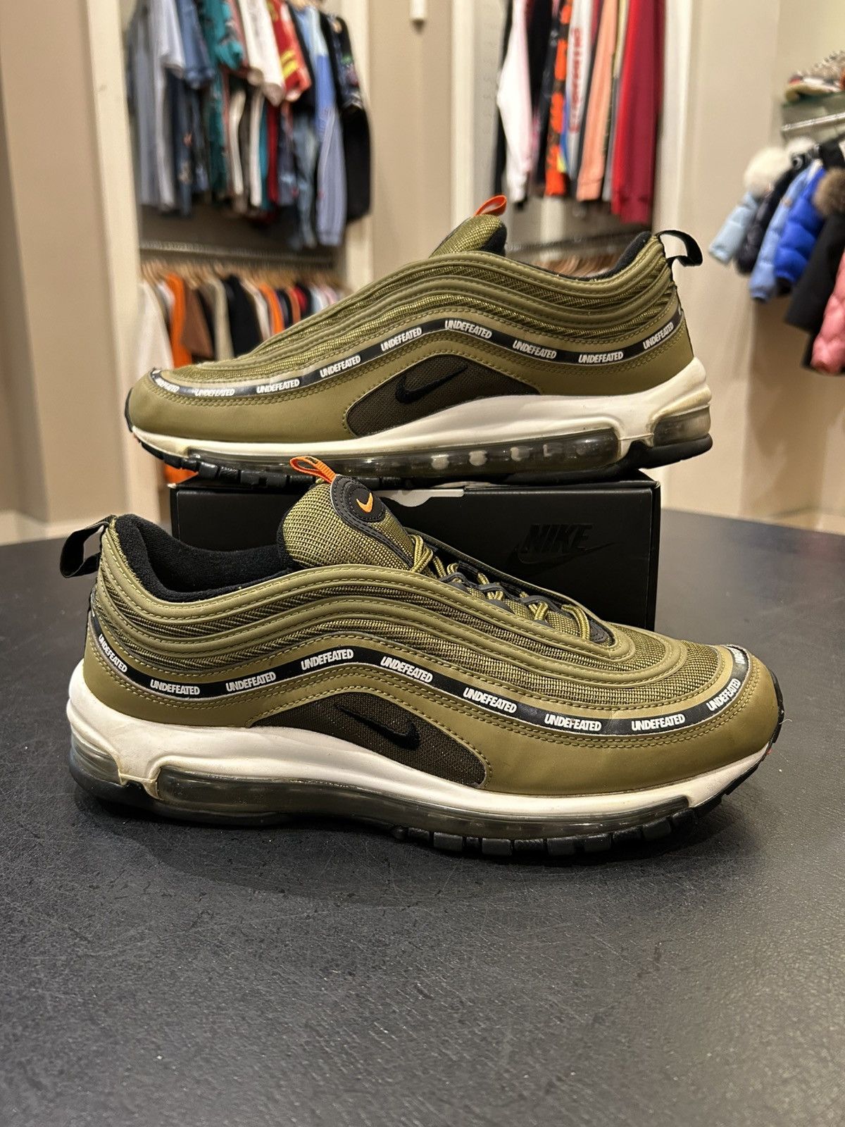 Nike Nike Air Max 97 ‘Undefeated Militia Green’ Size US 10.5 / EU 43-44 - 1 Thumbnail