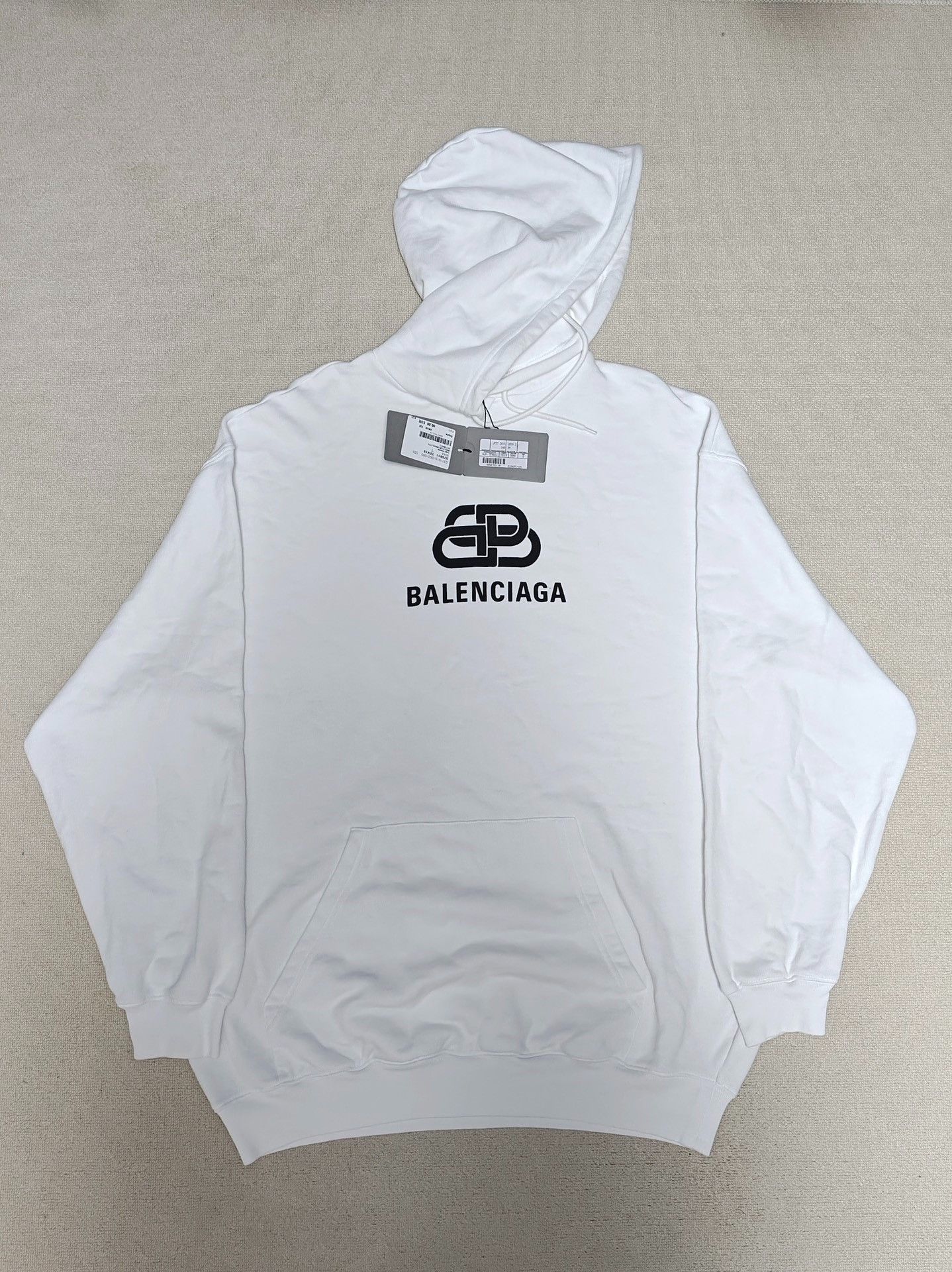 Balenciaga Balenciaga Hooded Hoodie 2501-Nextarrow Size US S / EU 44-46 / 1 - 1 Thumbnail