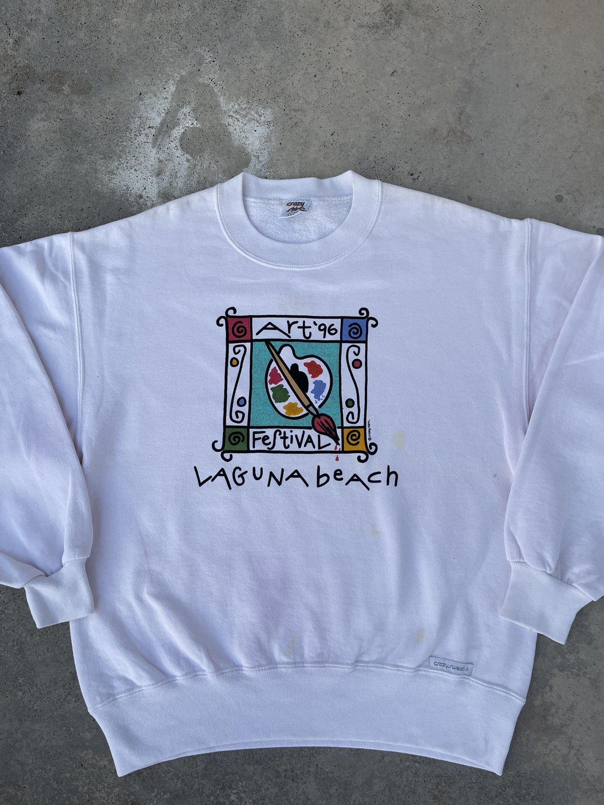 Vintage Vintage Art Crazy Shirt Sweatshirt Size US L / EU 52-54 / 3 - 2 Thumbnail