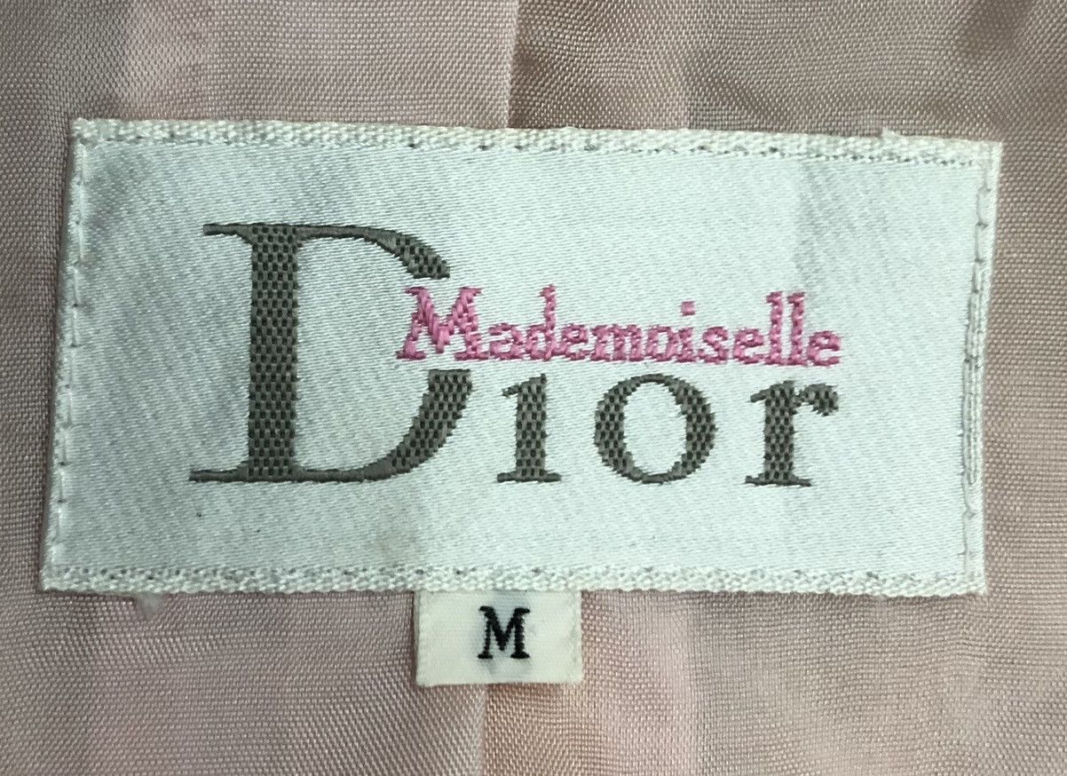 Christian Dior Monsieur × Vintage Vintage Mademoiselle Dior Pink Blend Double-Breasted Blazer Size M / US 6-8 / IT 42-44 - 14 Thumbnail