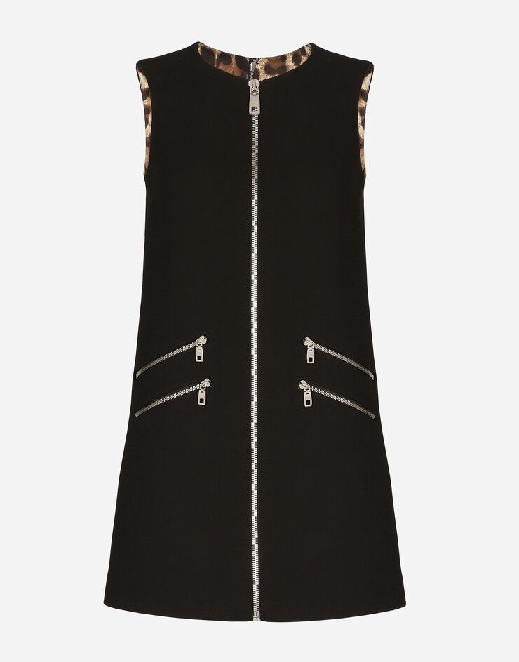Dolce & Gabbana o1y0825 Mini Dress in Black Size S / US 4 / IT 40 - 1 Thumbnail