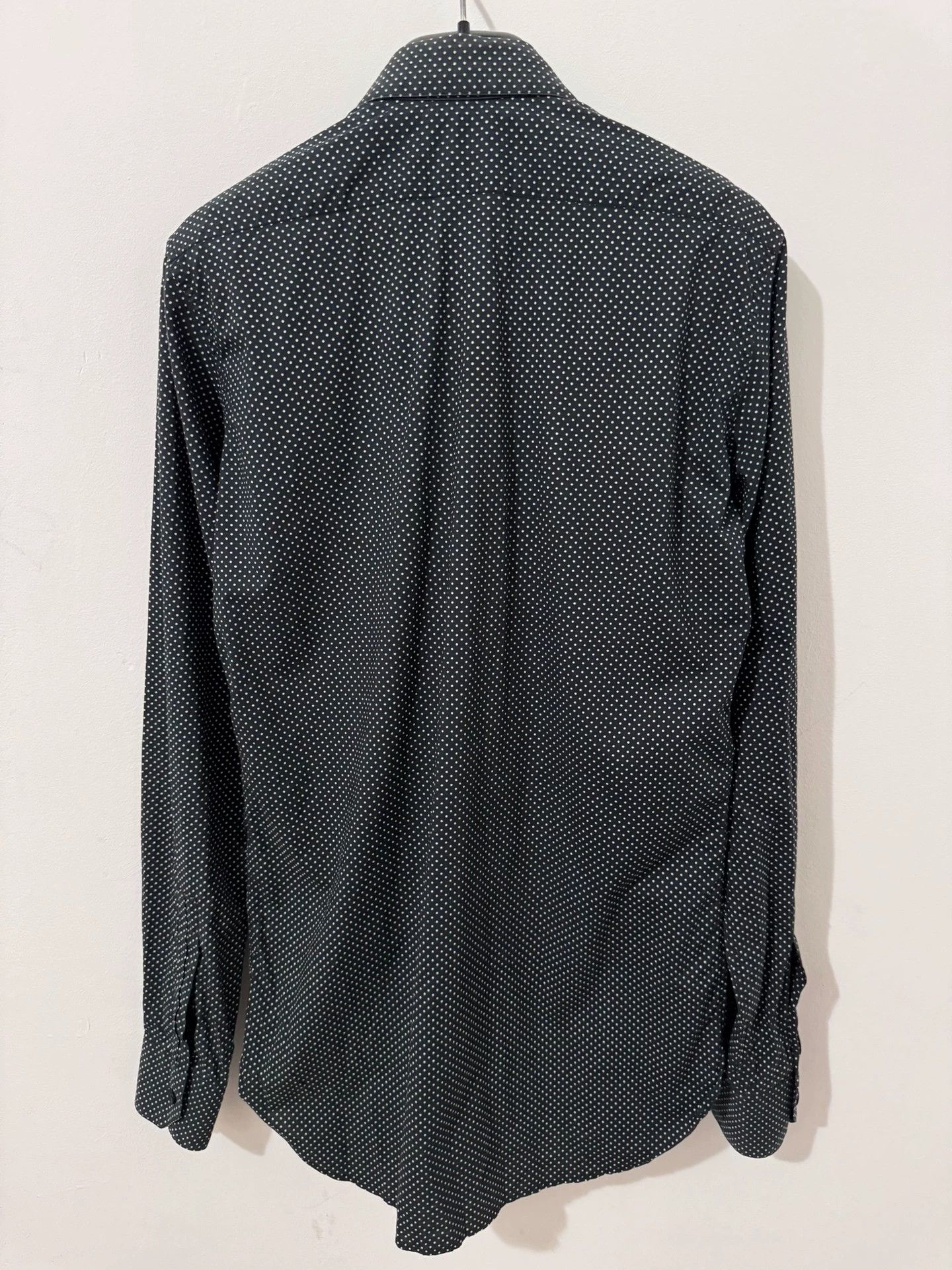 Saint Laurent Paris Saint Laurent SLP15SS black and white polka dot shirt Size US S / EU 44-46 / 1 - 2 Thumbnail
