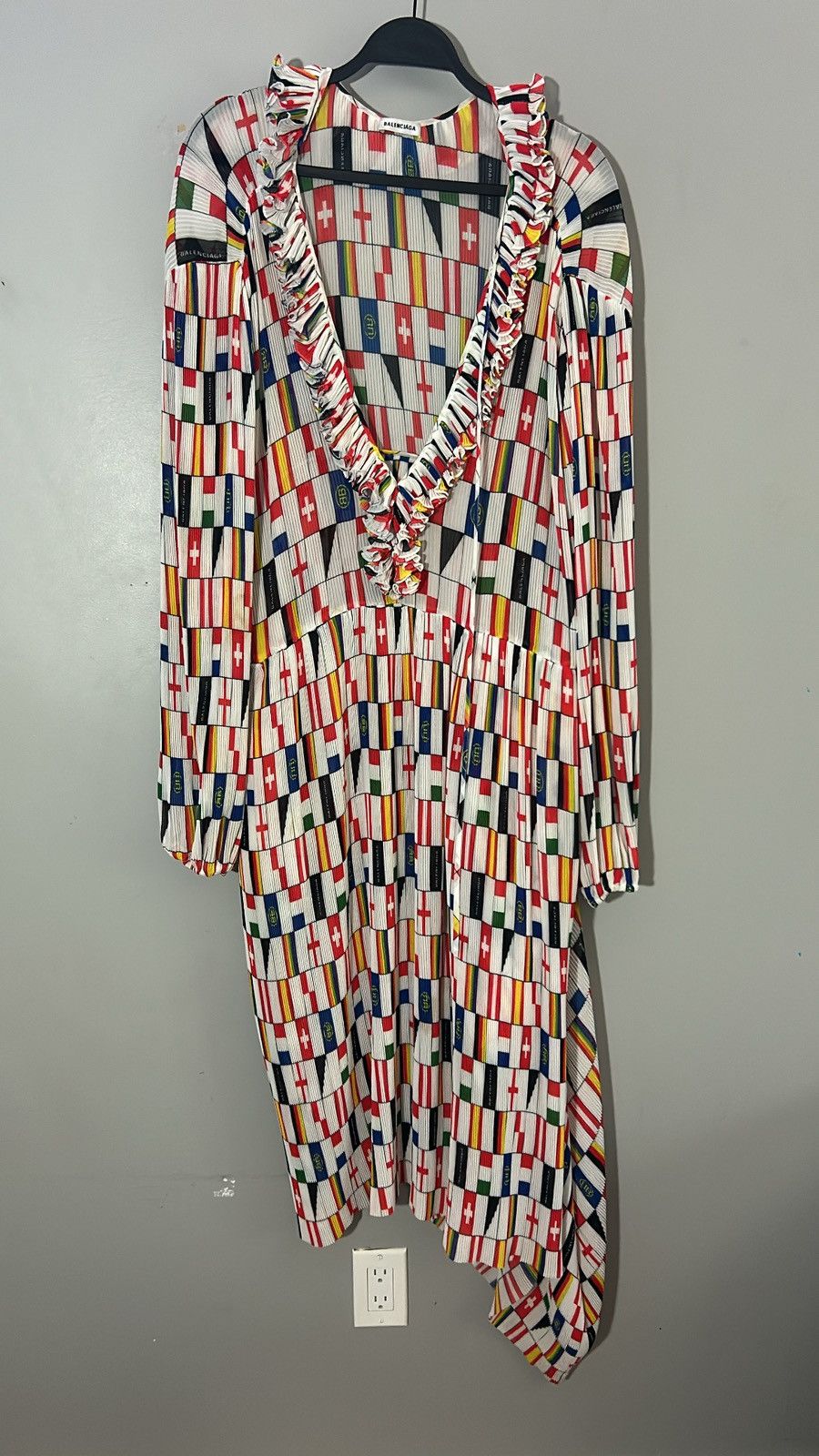 Balenciaga World Flags Dress Size S / US 4 / IT 40 - 1 Thumbnail