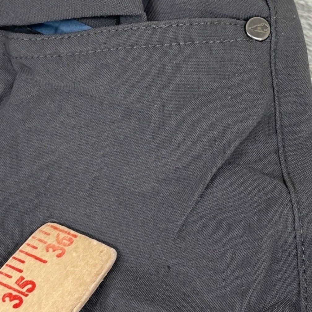 Toad&Co Toad&Co Rover 5 Pocket Lean Pant Mens 33x30 Grey Stretch Nylon Spandex Chino Slim Pockets Travel Outdoor Casual Modern Regular Size US 33 - 5 Thumbnail