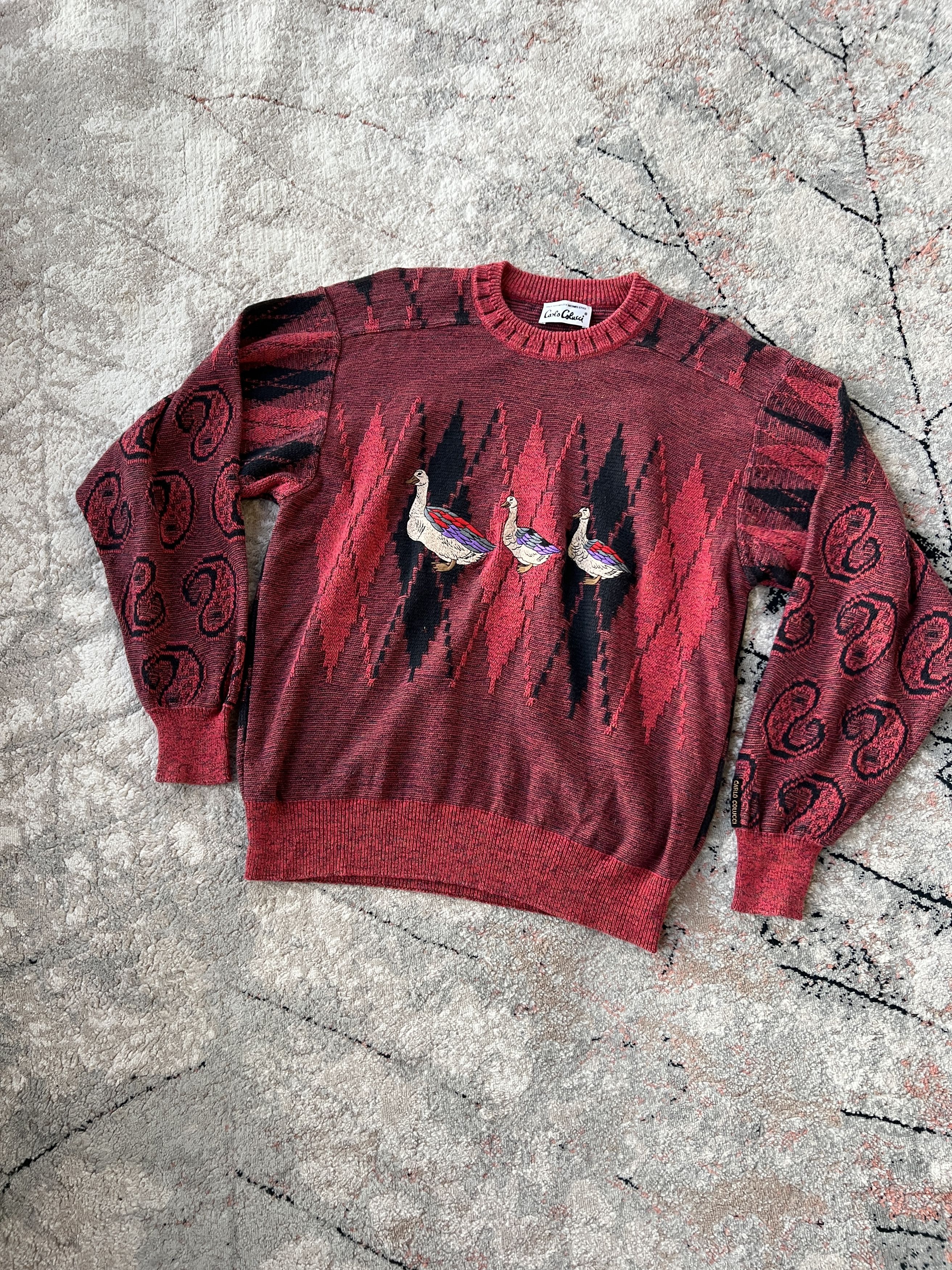 Carlo Colucci × Vintage Carlo Colucci Vintage Sweater Size US M / EU 48-50 / 2 - 1 Thumbnail