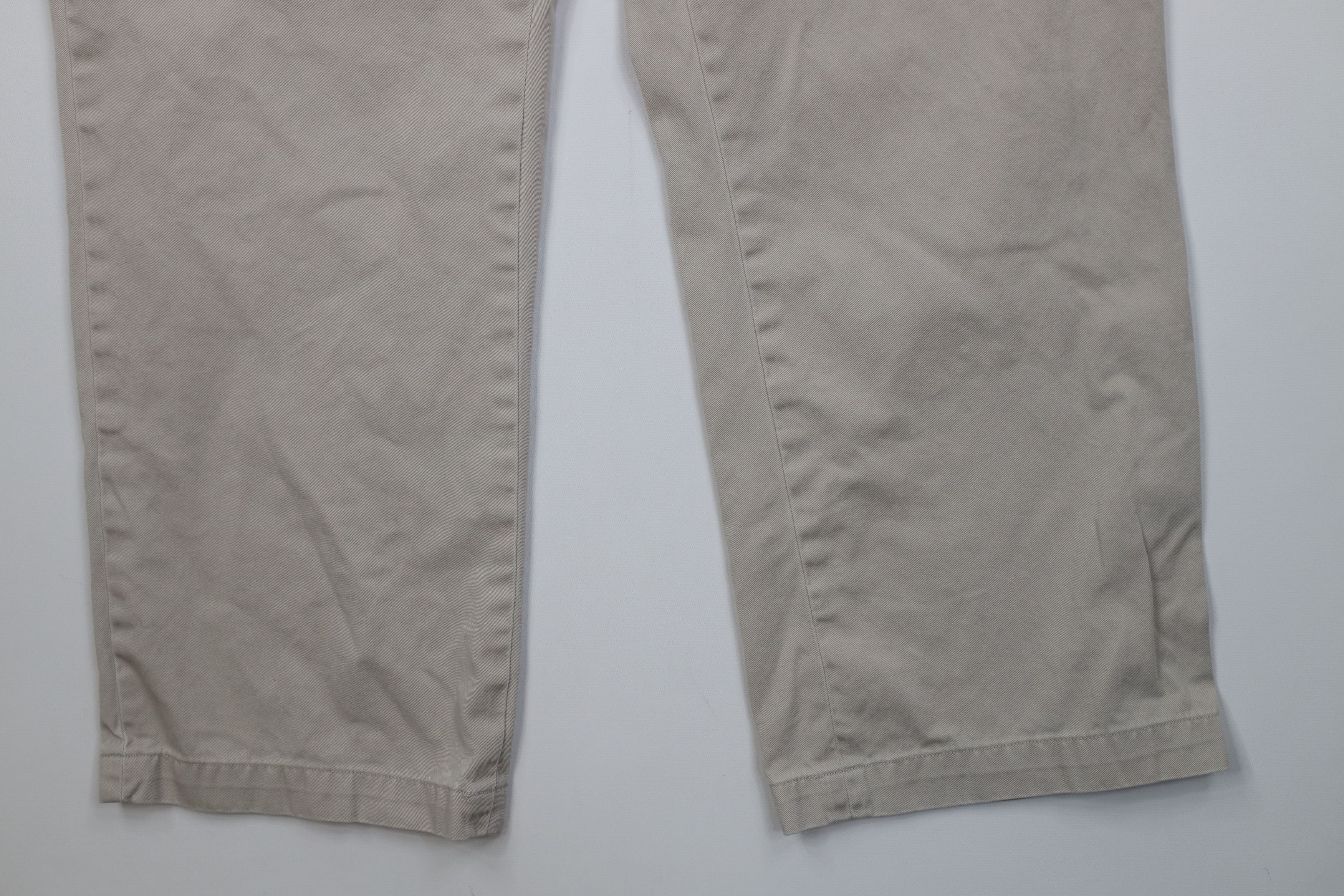 Polo Ralph Lauren Vintage Ralph Lauren Fit Wide Leg Chino Pants Beige Cotton Size US 38 / EU 54 - 4 Thumbnail