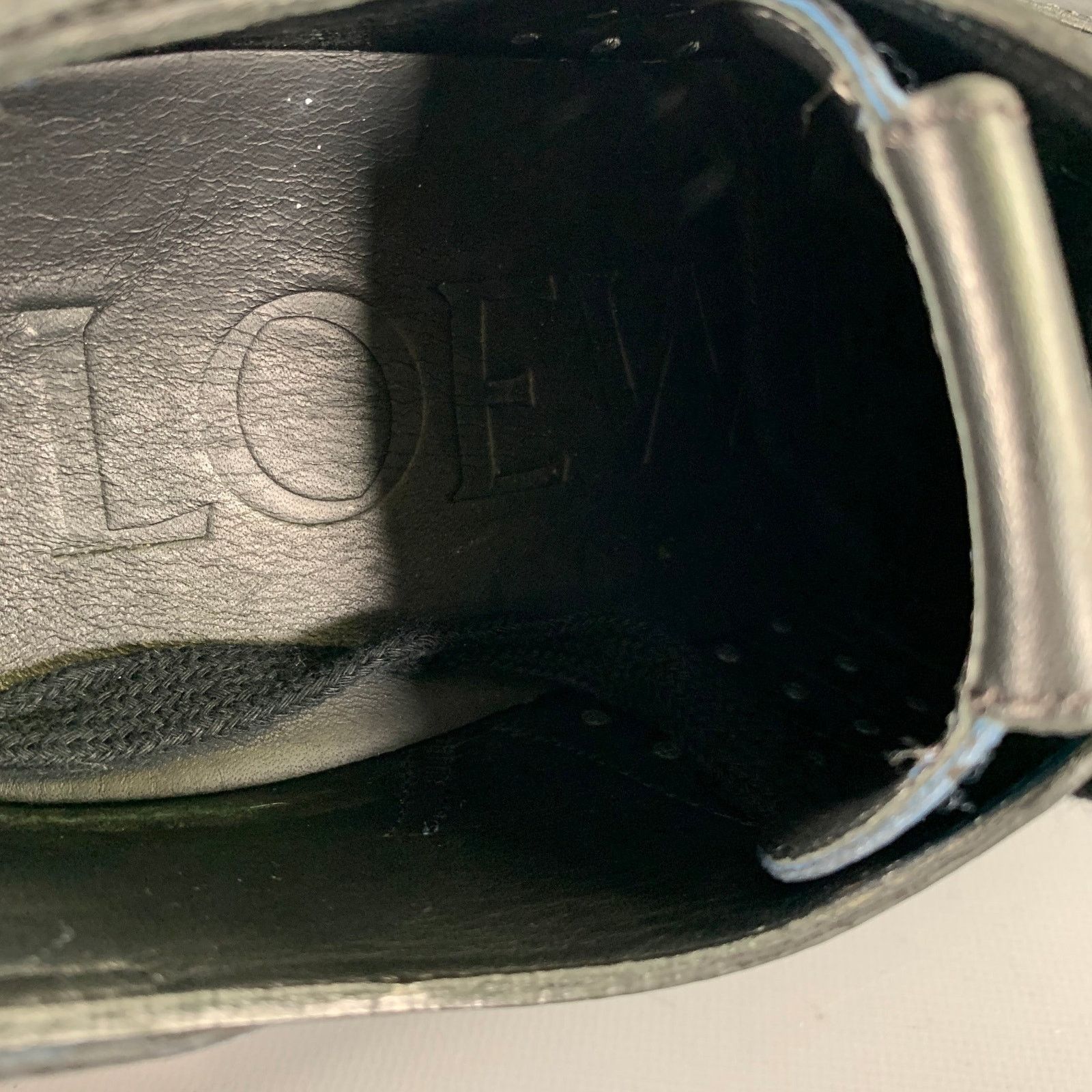 Loewe LOEWE Size 9 Blue Black Color Block Leather Athletic Sneaker Size US 9 / EU 42 - 8 Thumbnail