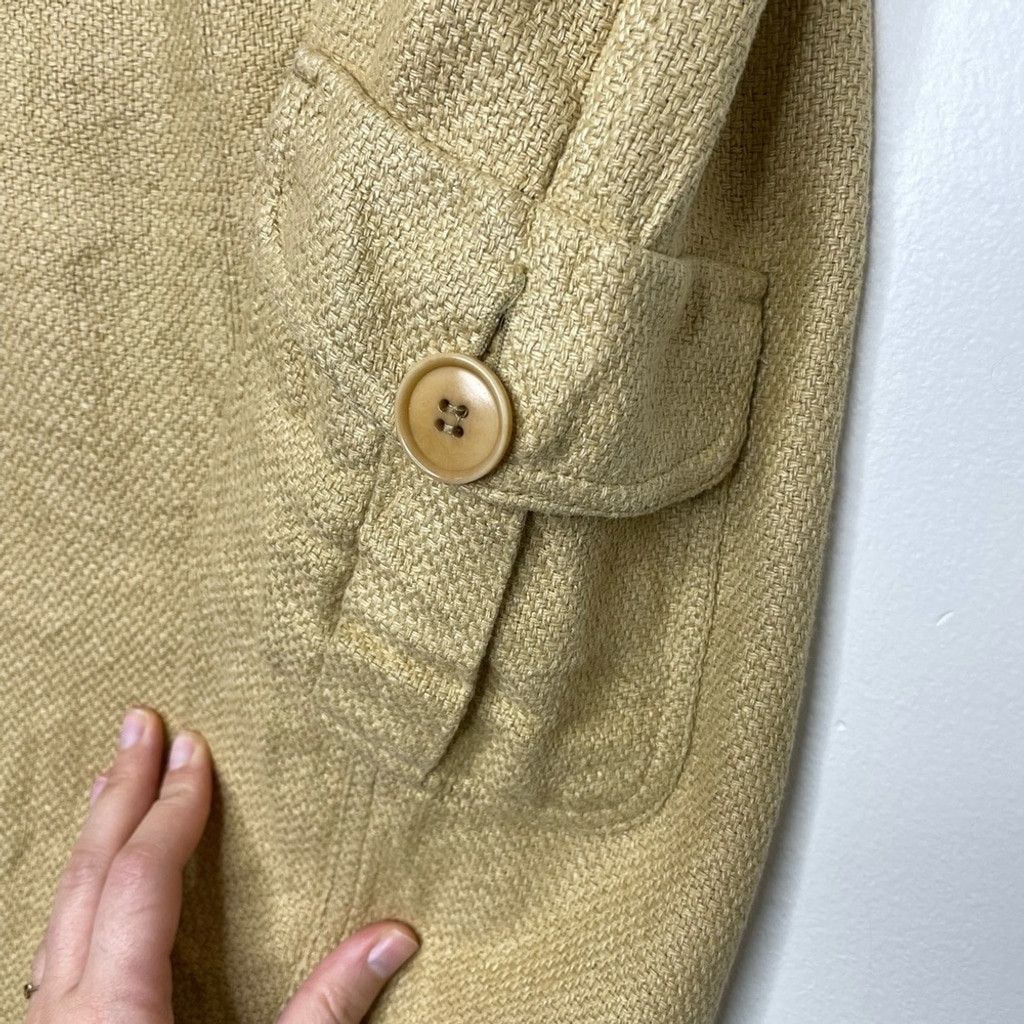 Zara Zara Linen Cargo Skirt with Front Slit 12 Size 34" / US 12 / IT 48 - 5 Thumbnail