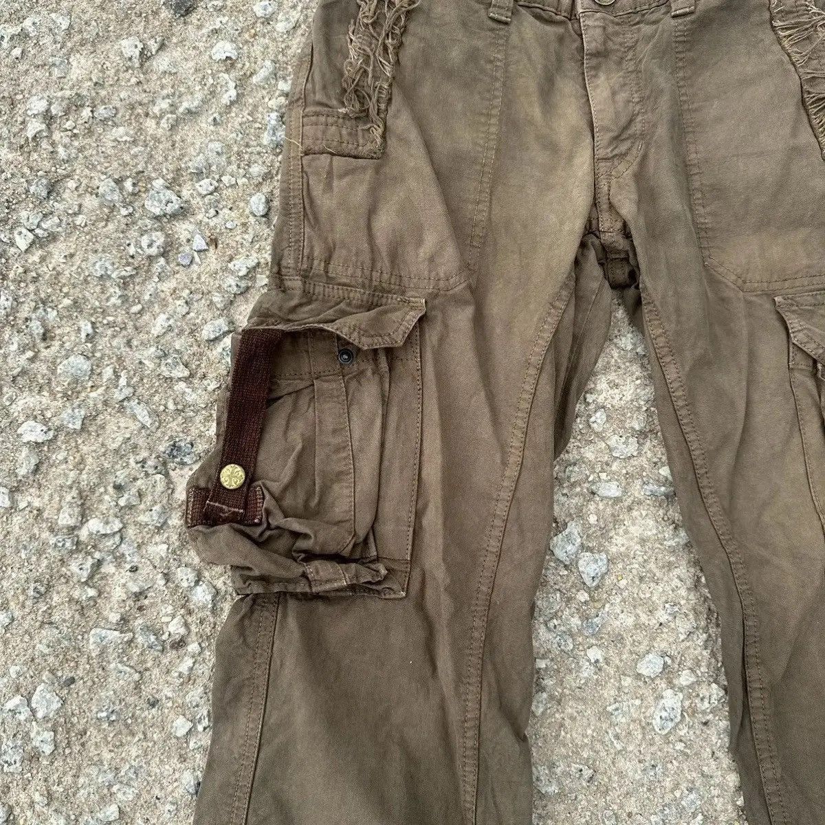 Generic Surplus SICKS💥FLARE/BOOTCUT SURPLUS Japan Tactical Multi Cargo Pants Size US 30 / EU 46 - 11 Thumbnail