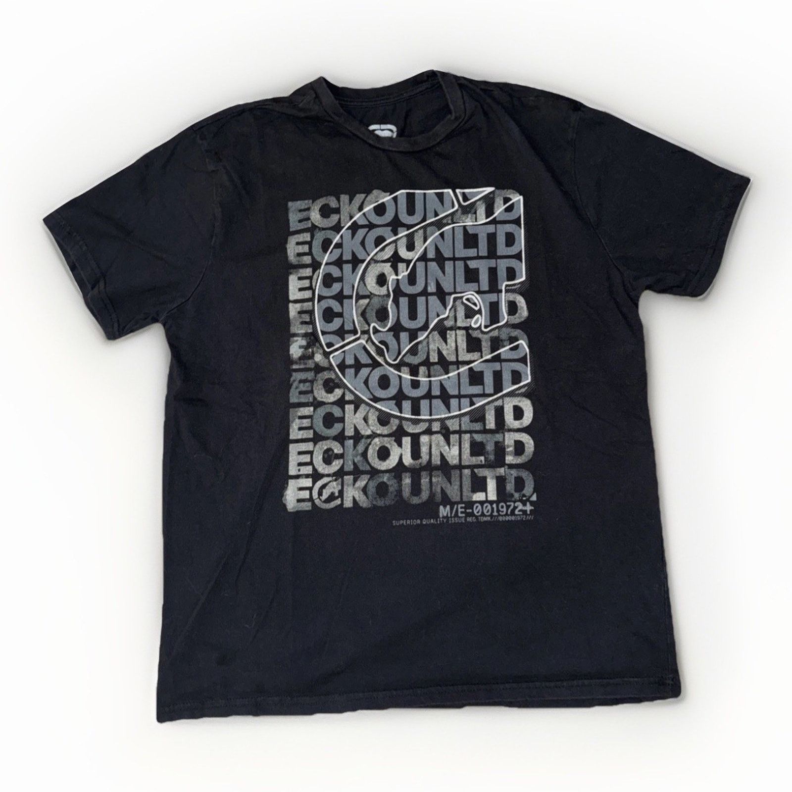 Ecko Unltd. × Vintage Ecko Unltd Graphic T-Shirt Black XL 22x28 Streetwear HipHop Size US XL / EU 56 / 4 - 1 Thumbnail